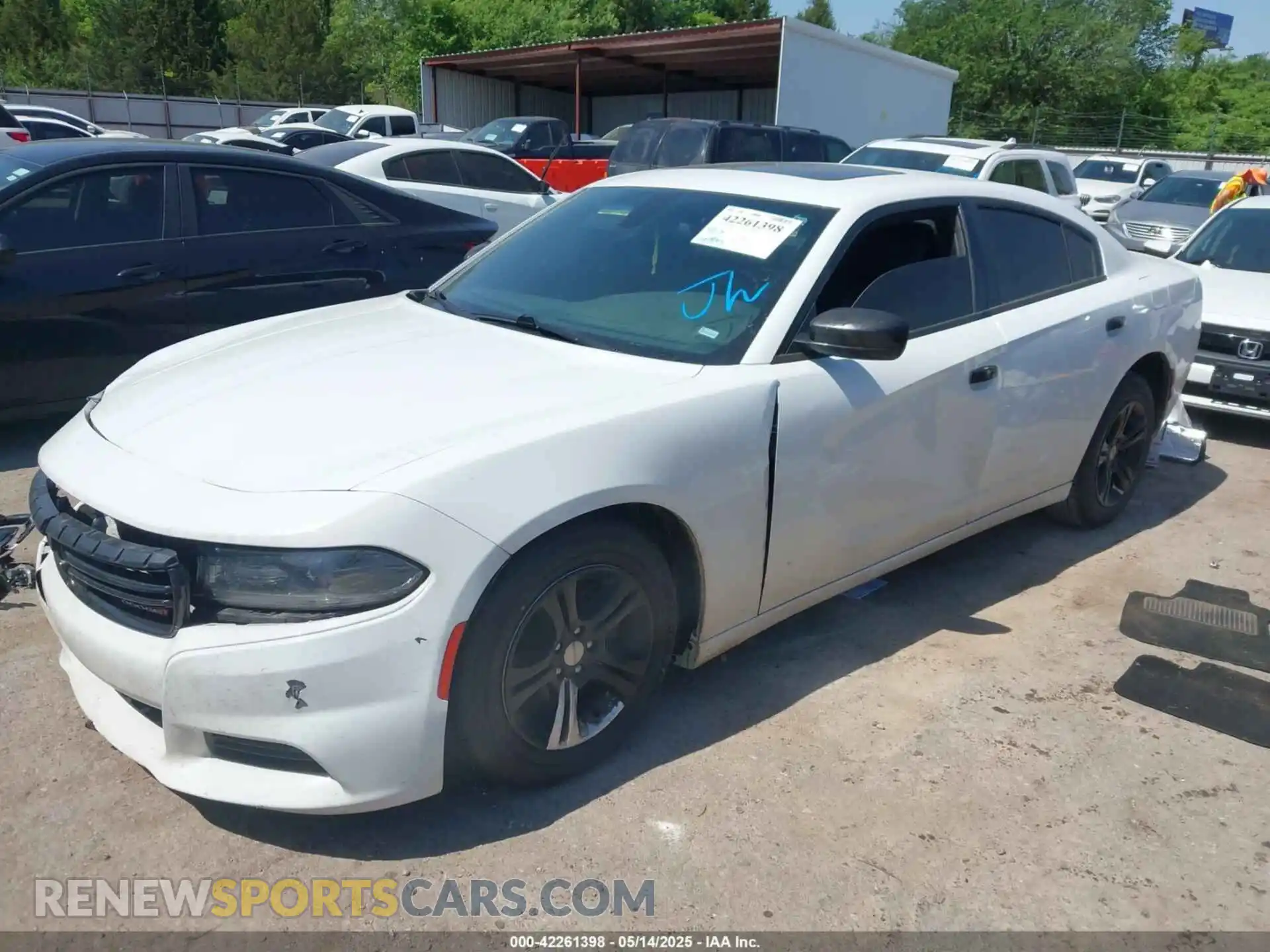 2 Photograph of a damaged car 2C3CDXBG3KH709772 DODGE CHARGER 2019