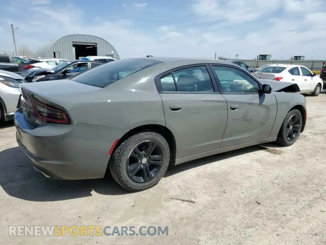 3 Photograph of a damaged car 2C3CDXBG3KH717385 DODGE CHARGER 2019
