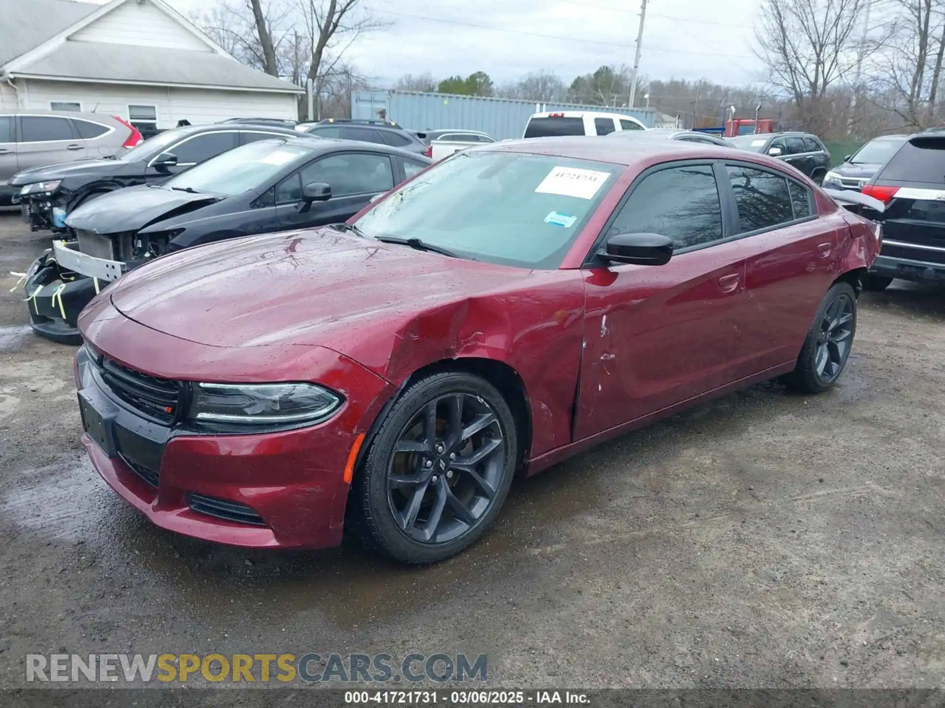2 Photograph of a damaged car 2C3CDXBG3KH745090 DODGE CHARGER 2019