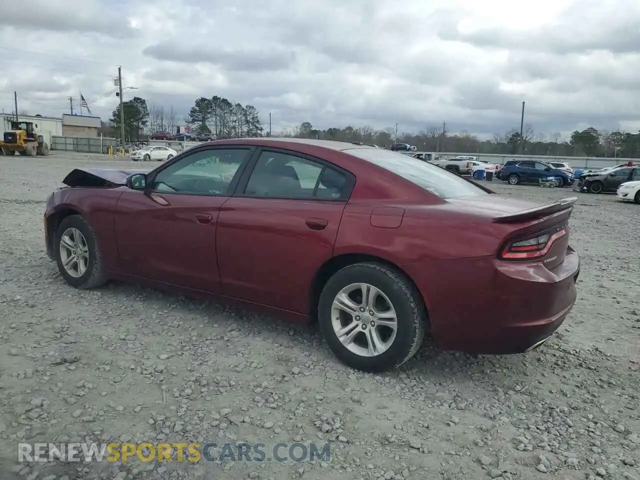 2 Photograph of a damaged car 2C3CDXBG3KH754548 DODGE CHARGER 2019