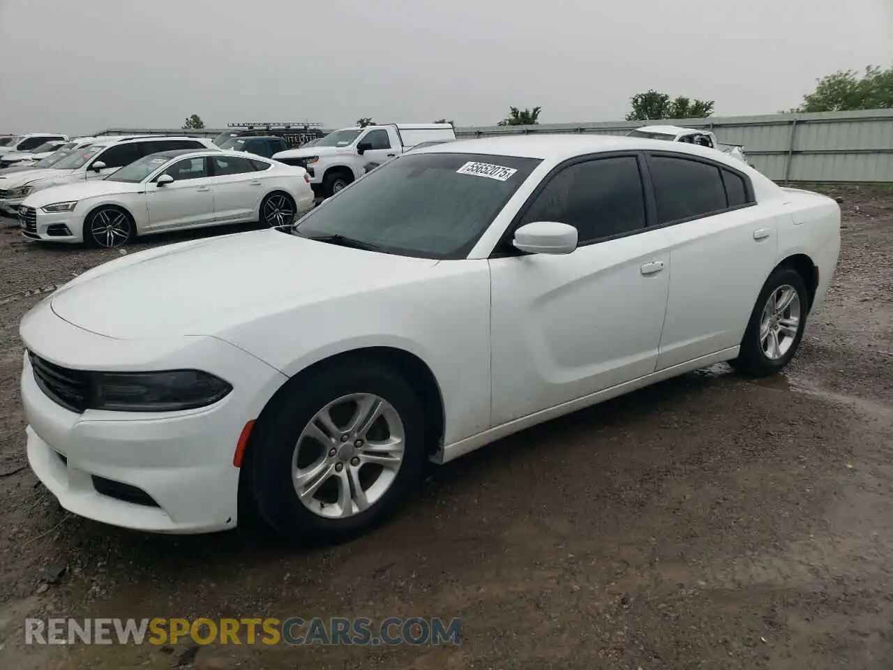 1 Photograph of a damaged car 2C3CDXBG4KH664793 DODGE CHARGER 2019