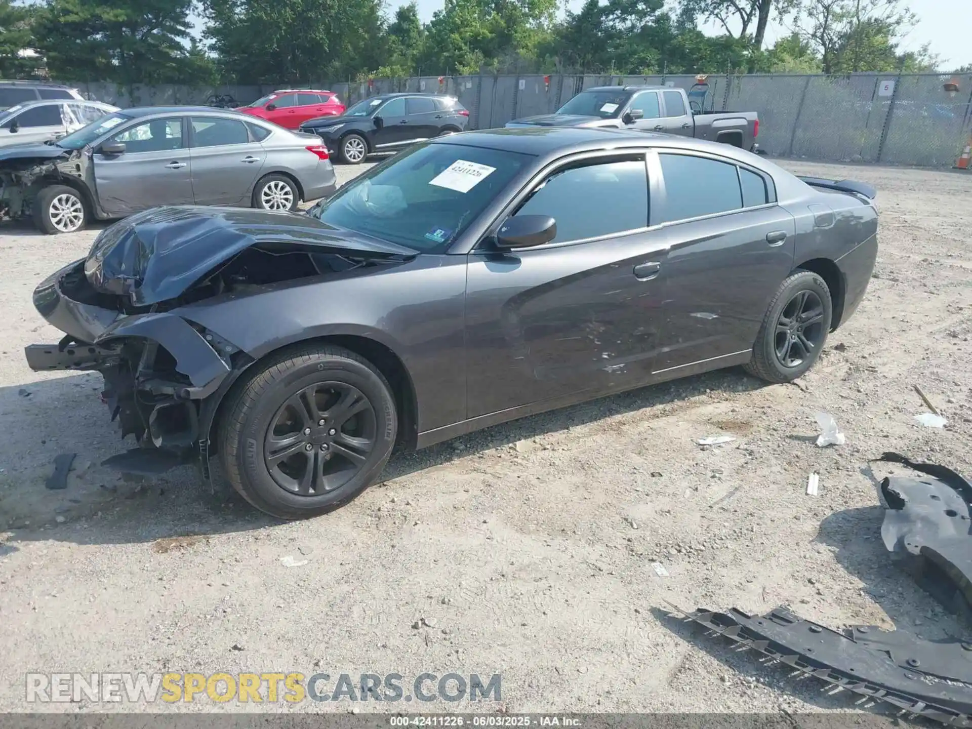 2 Photograph of a damaged car 2C3CDXBG4KH711482 DODGE CHARGER 2019