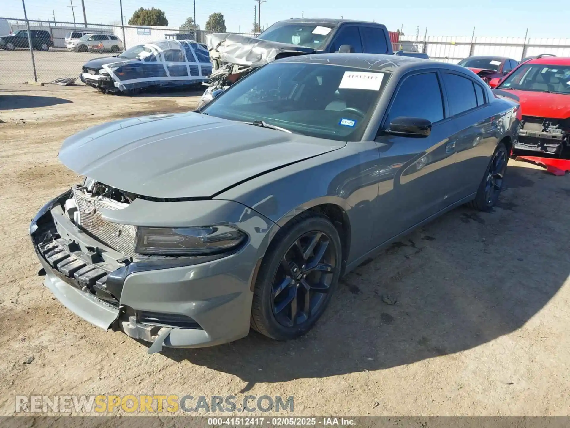 2 Photograph of a damaged car 2C3CDXBG5KH588954 DODGE CHARGER 2019