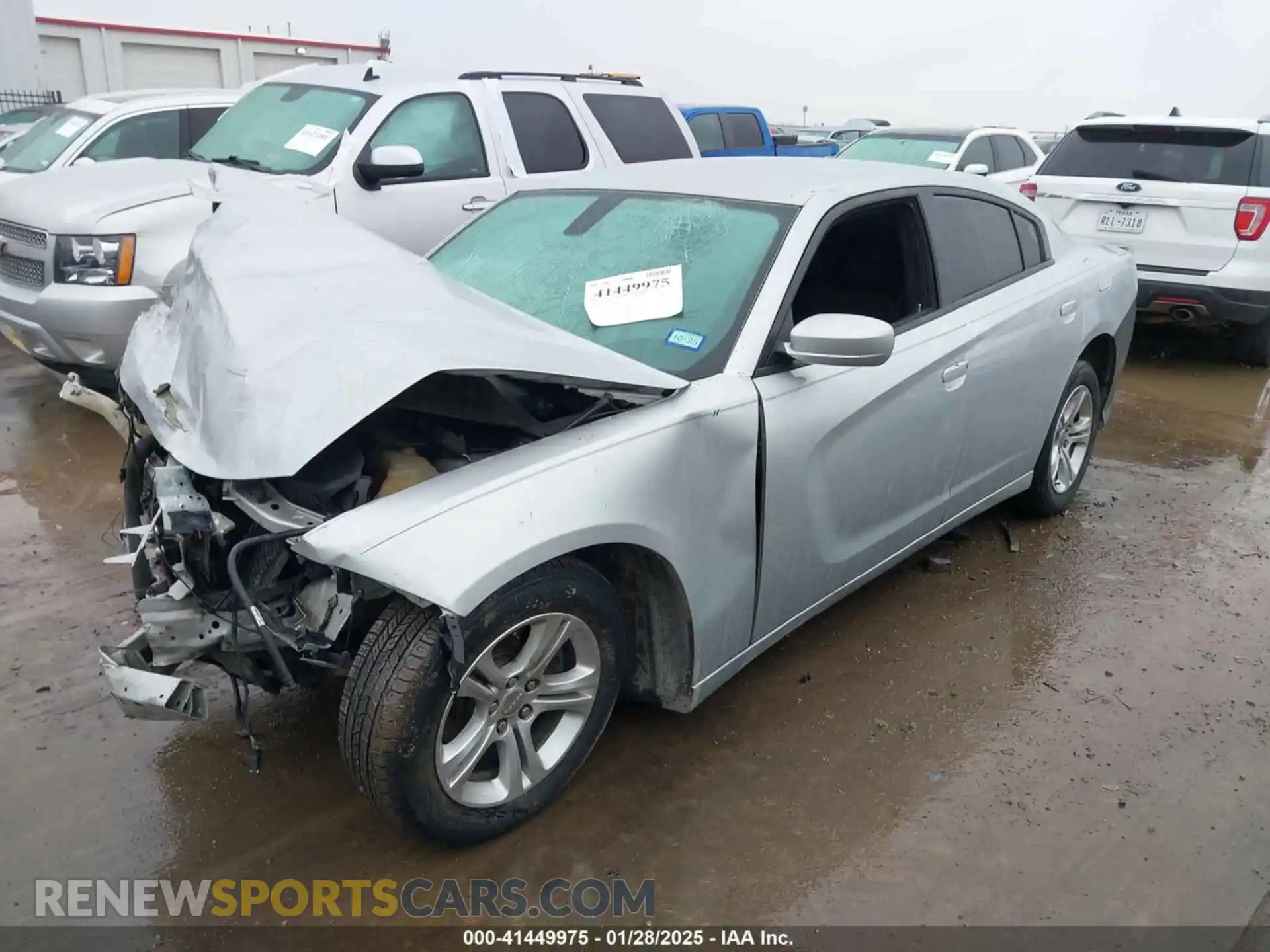 2 Фотография поврежденного автомобиля 2C3CDXBG5KH666195 DODGE CHARGER 2019