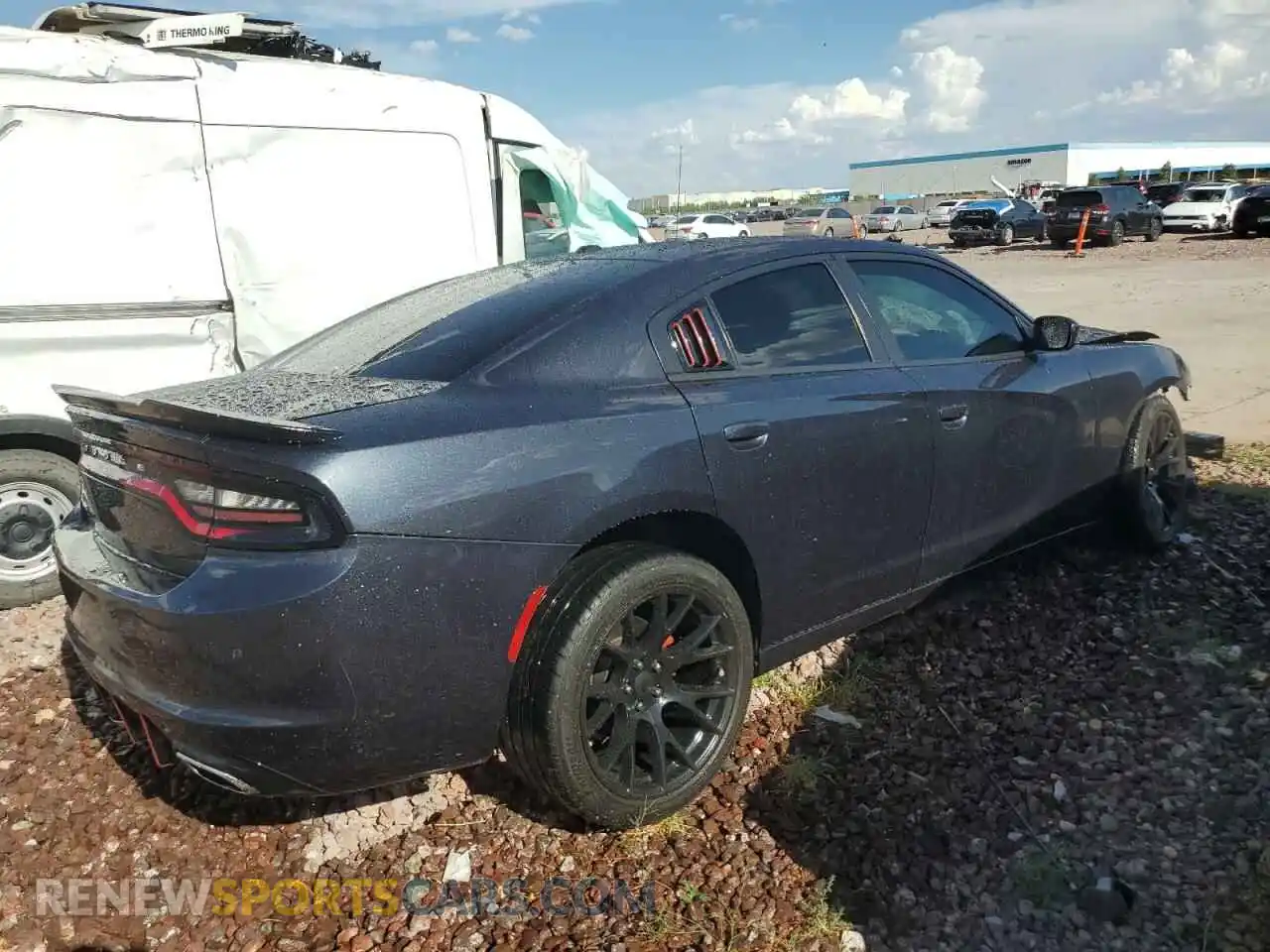 3 Photograph of a damaged car 2C3CDXBG5KH699097 DODGE CHARGER 2019