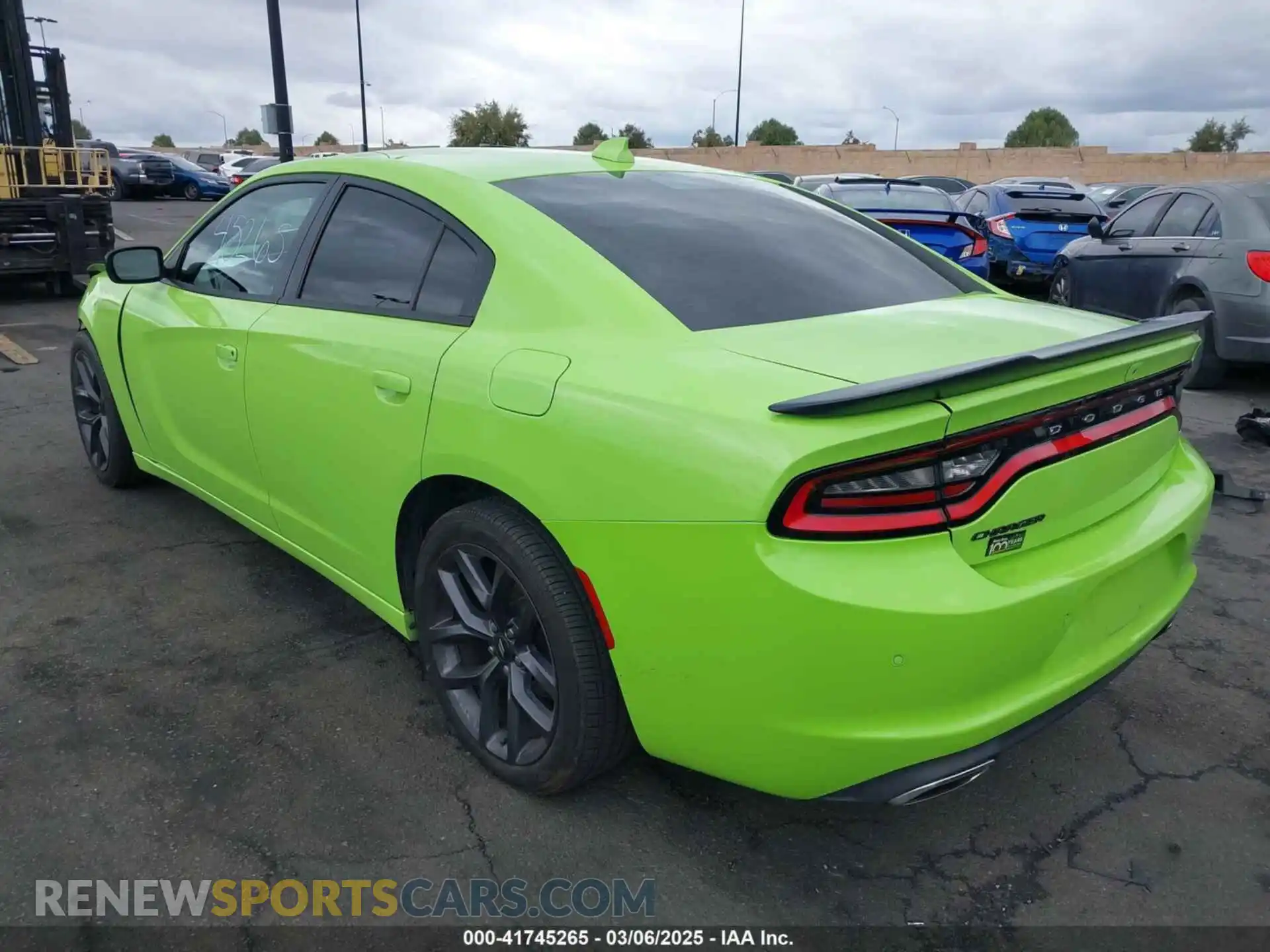 3 Photograph of a damaged car 2C3CDXBG6KH633710 DODGE CHARGER 2019