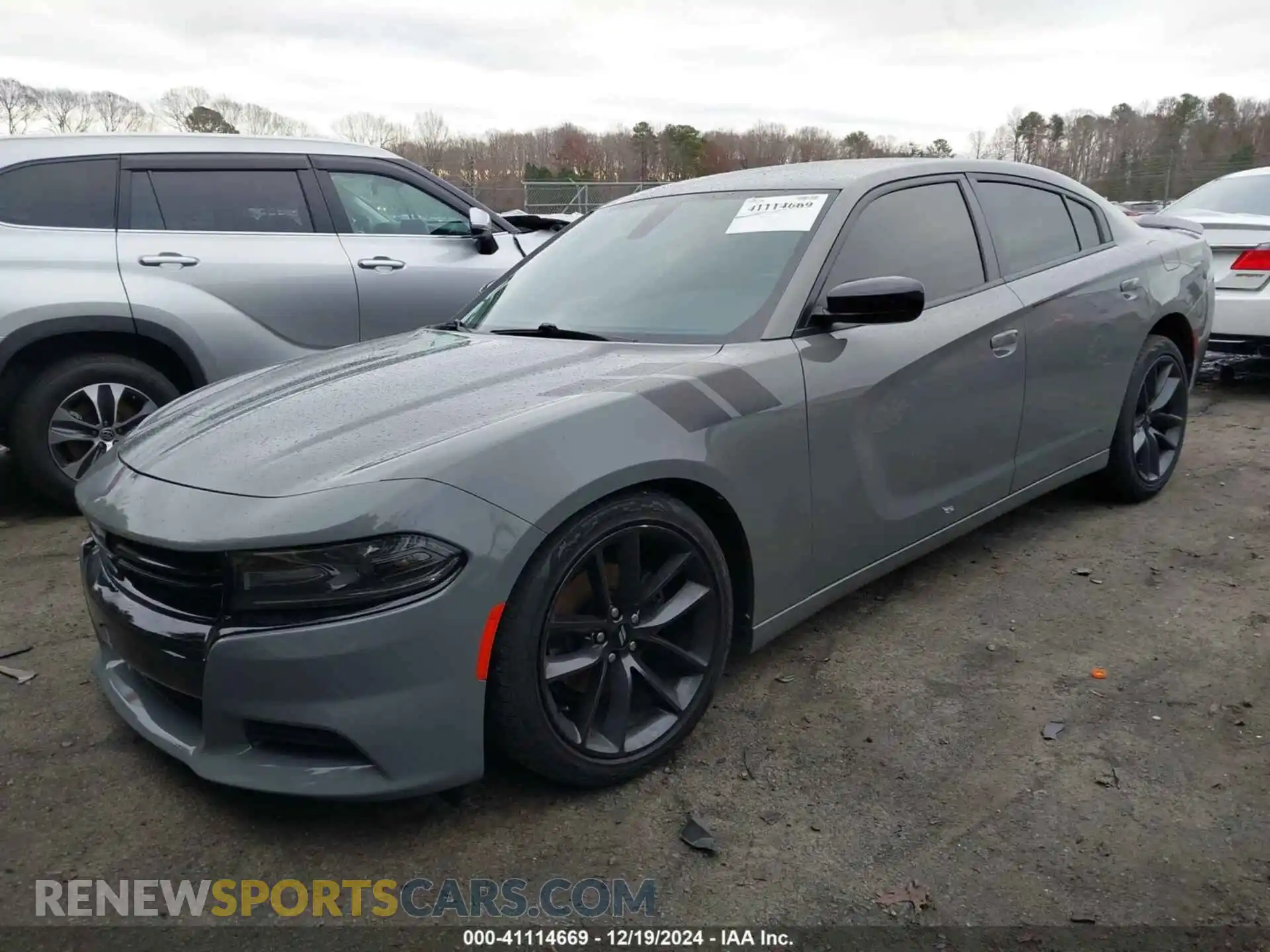 2 Photograph of a damaged car 2C3CDXBG6KH667548 DODGE CHARGER 2019