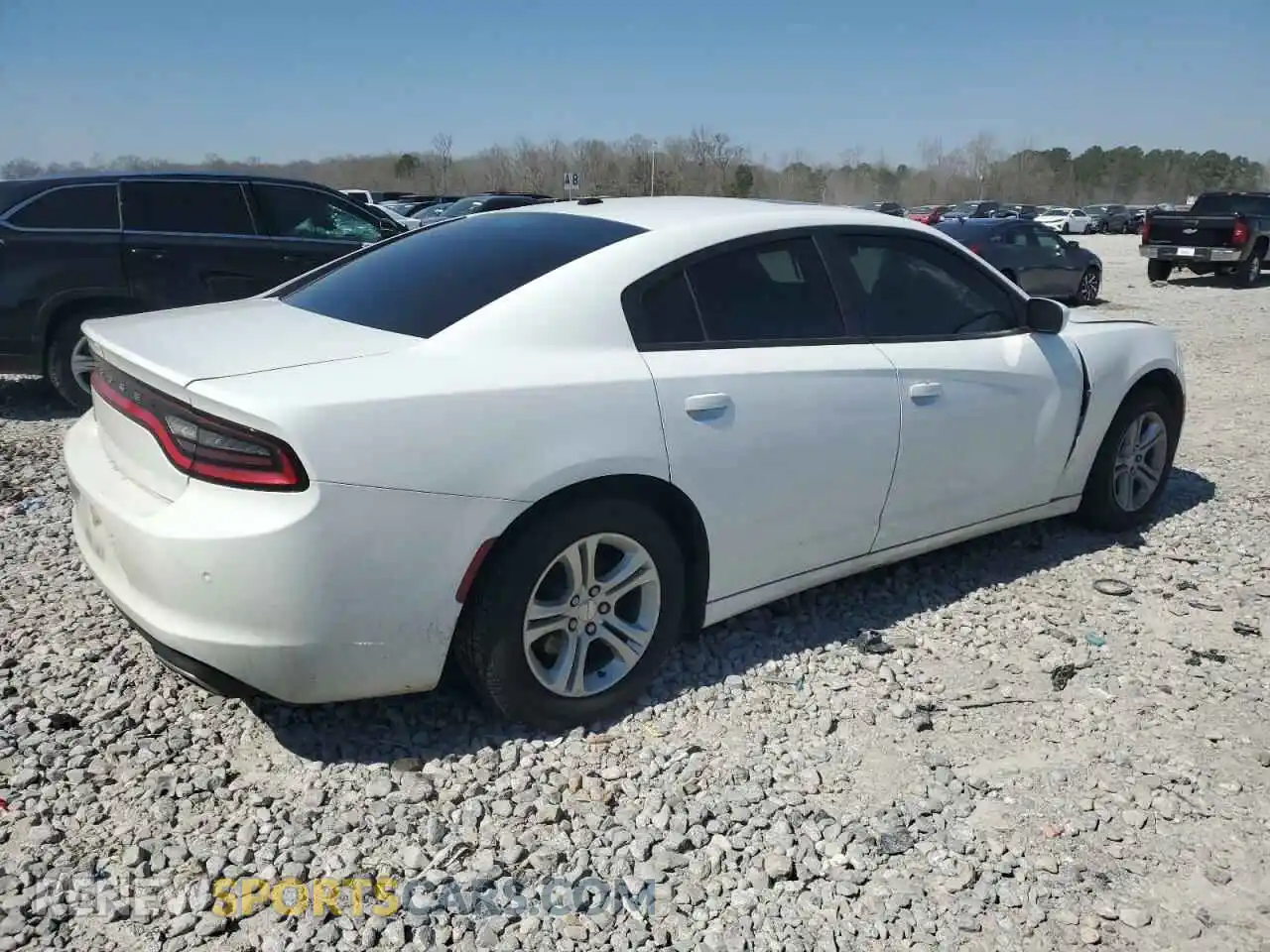3 Photograph of a damaged car 2C3CDXBG6KH704730 DODGE CHARGER 2019