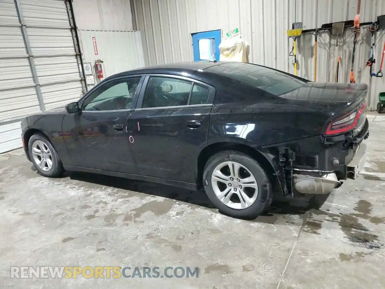 2 Photograph of a damaged car 2C3CDXBG6KH707935 DODGE CHARGER 2019