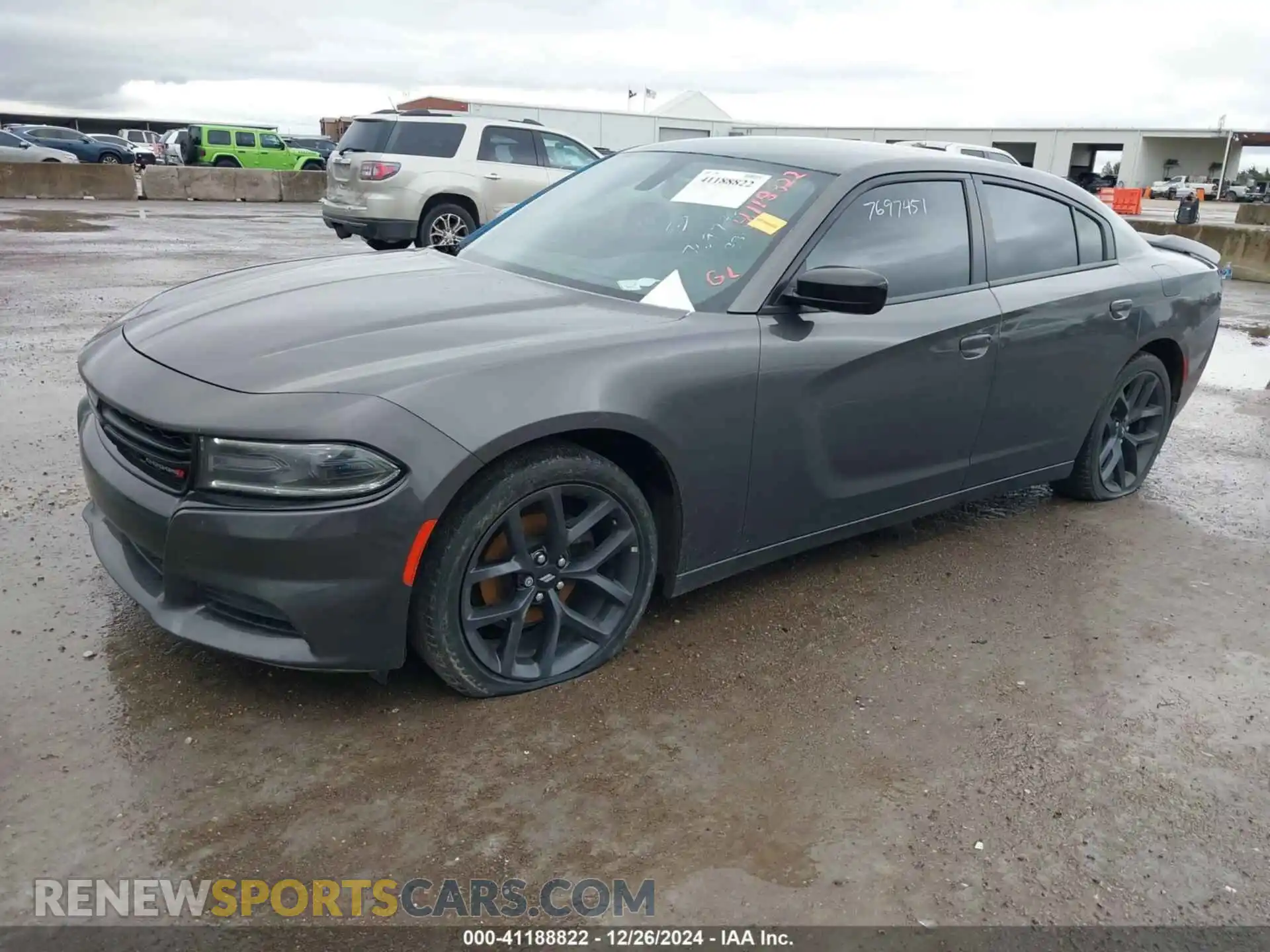 2 Photograph of a damaged car 2C3CDXBG7KH501412 DODGE CHARGER 2019