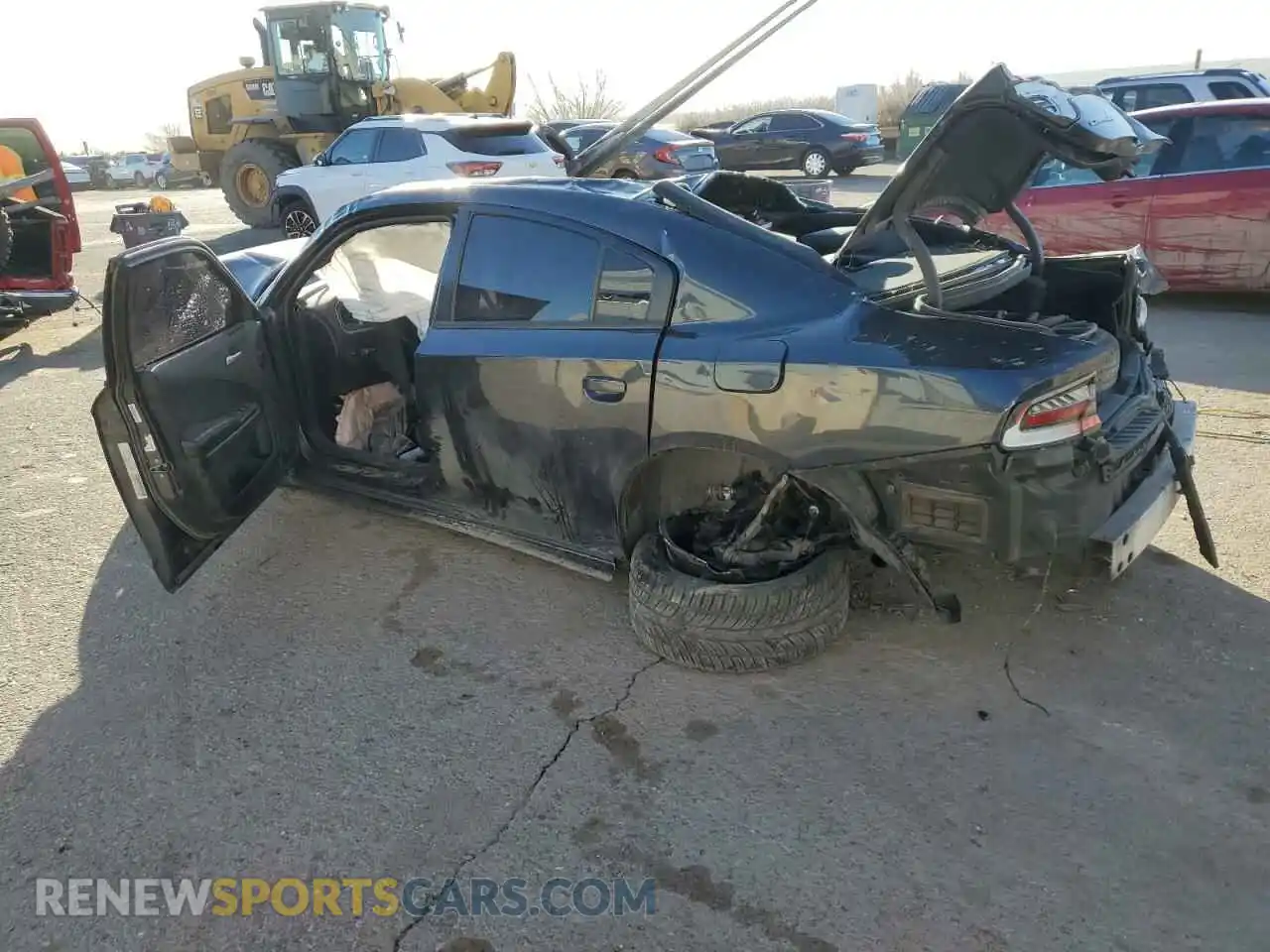 2 Photograph of a damaged car 2C3CDXBG7KH644621 DODGE CHARGER 2019