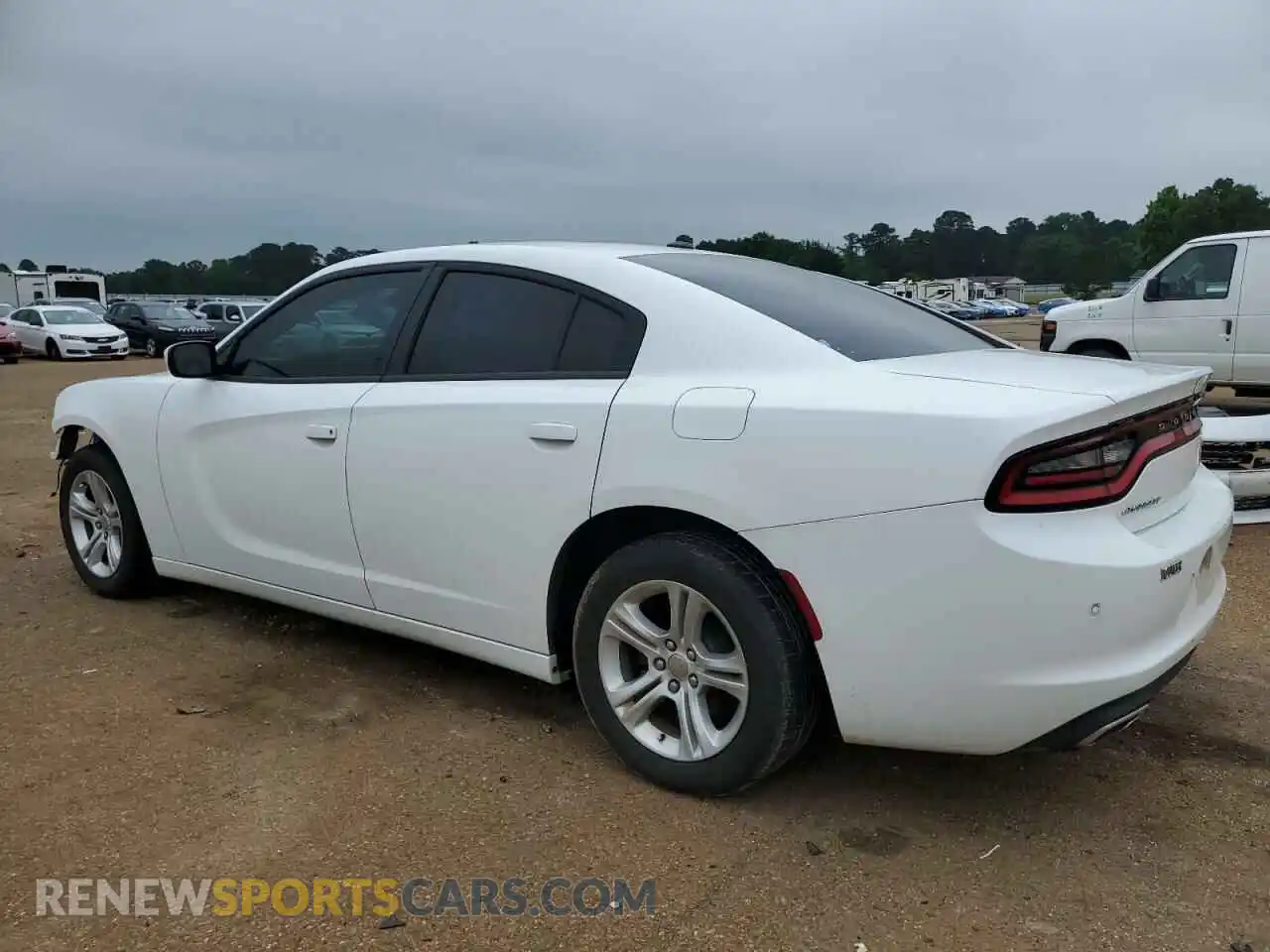 2 Photograph of a damaged car 2C3CDXBG7KH745593 DODGE CHARGER 2019