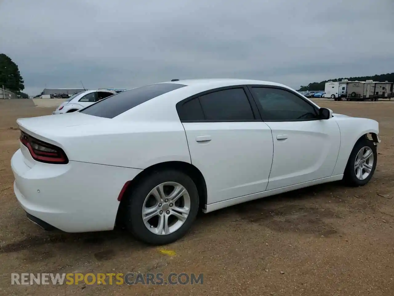3 Photograph of a damaged car 2C3CDXBG7KH745593 DODGE CHARGER 2019