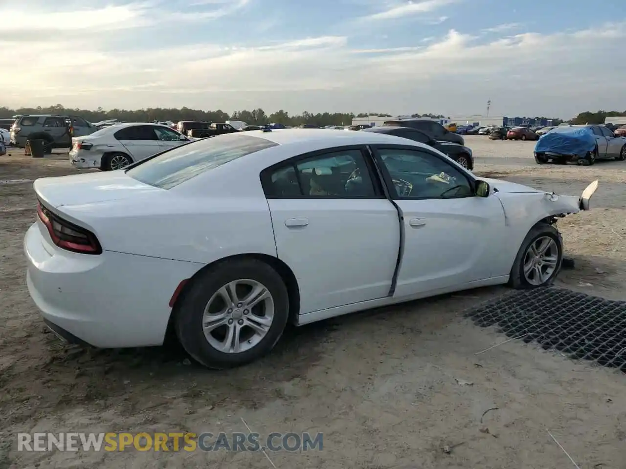 3 Photograph of a damaged car 2C3CDXBG8KH707287 DODGE CHARGER 2019