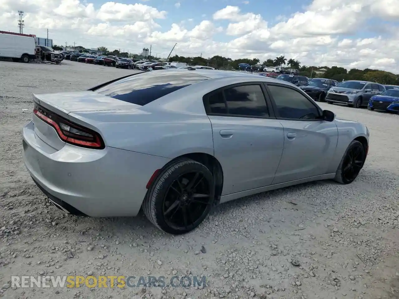 3 Photograph of a damaged car 2C3CDXBG8KH743593 DODGE CHARGER 2019