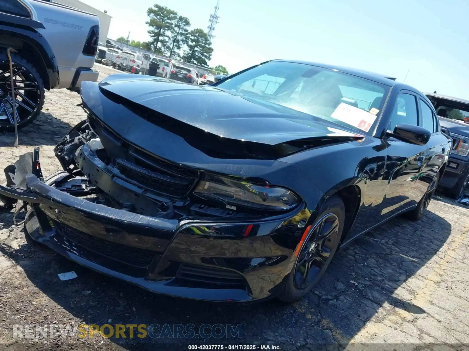 2 Photograph of a damaged car 2C3CDXBG9KH696008 DODGE CHARGER 2019