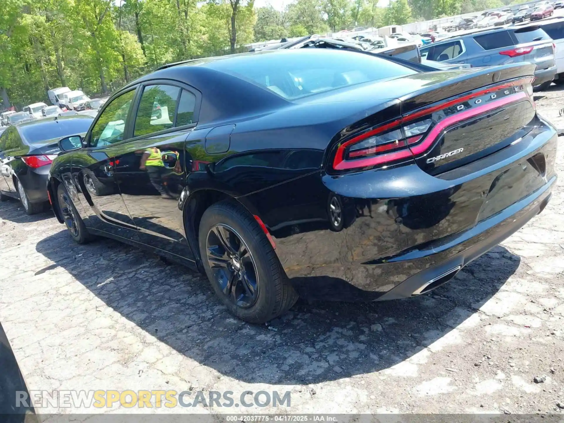 3 Photograph of a damaged car 2C3CDXBG9KH696008 DODGE CHARGER 2019