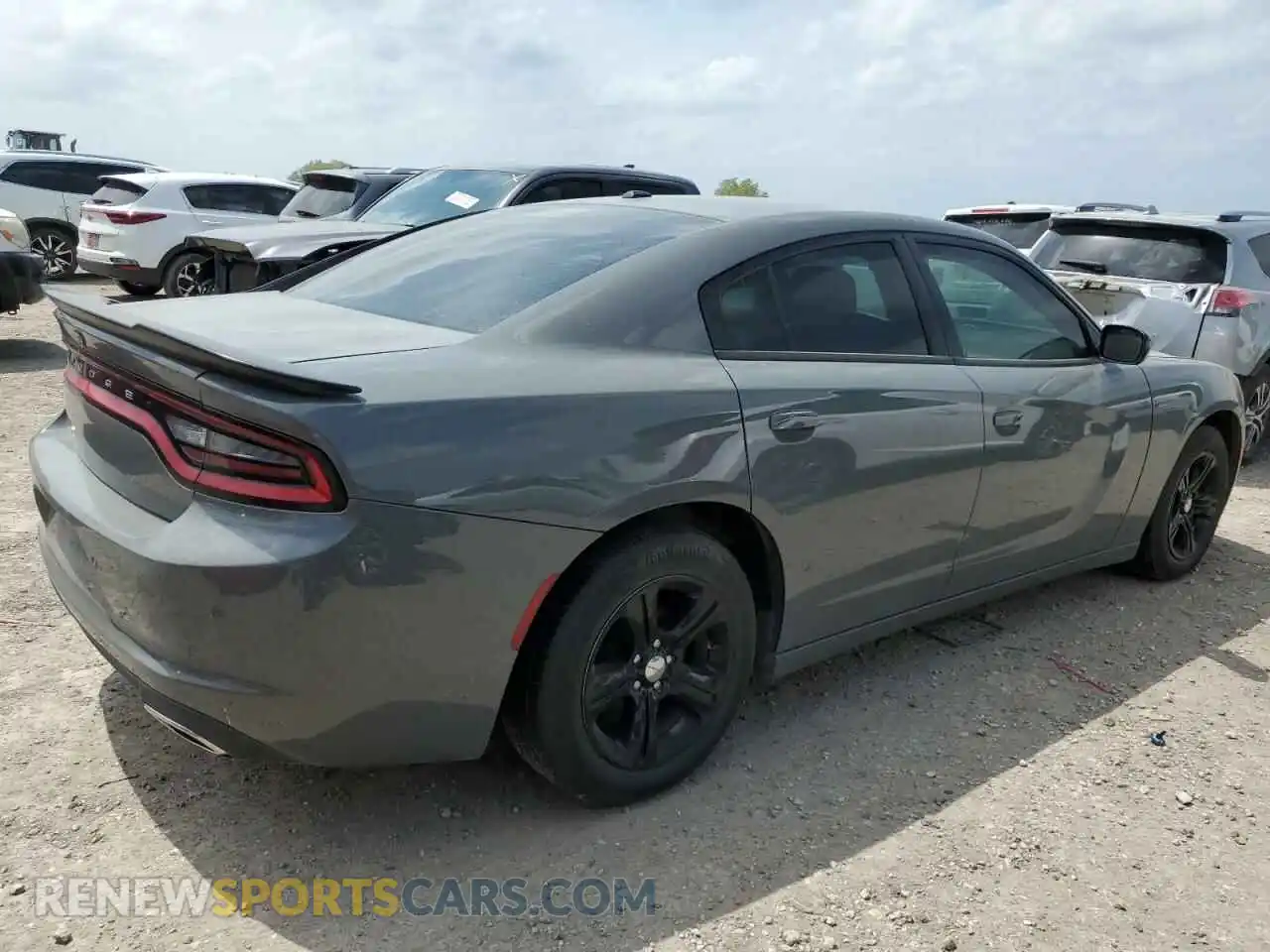 3 Photograph of a damaged car 2C3CDXBGXKH592630 DODGE CHARGER 2019