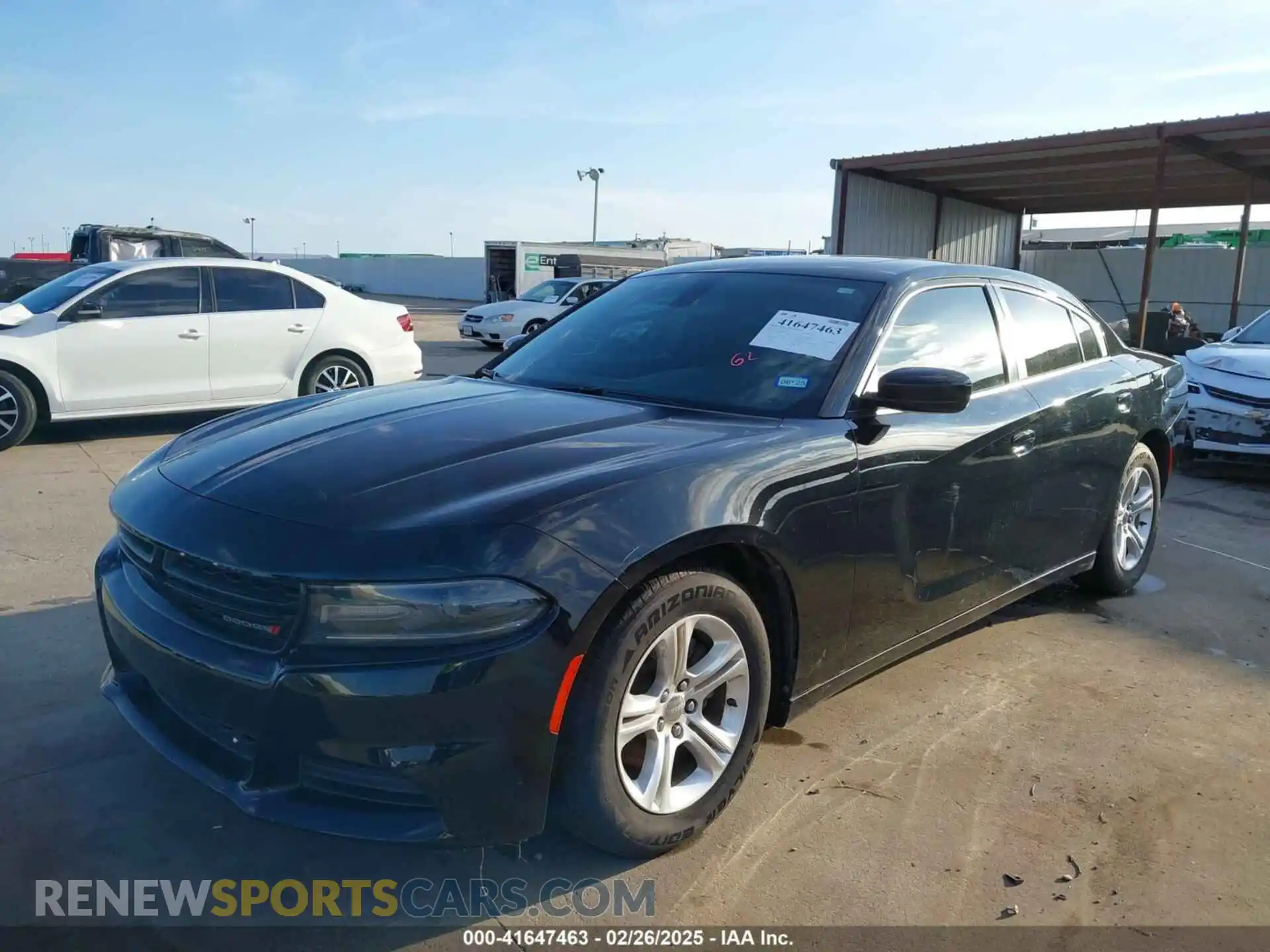 2 Photograph of a damaged car 2C3CDXBGXKH691965 DODGE CHARGER 2019