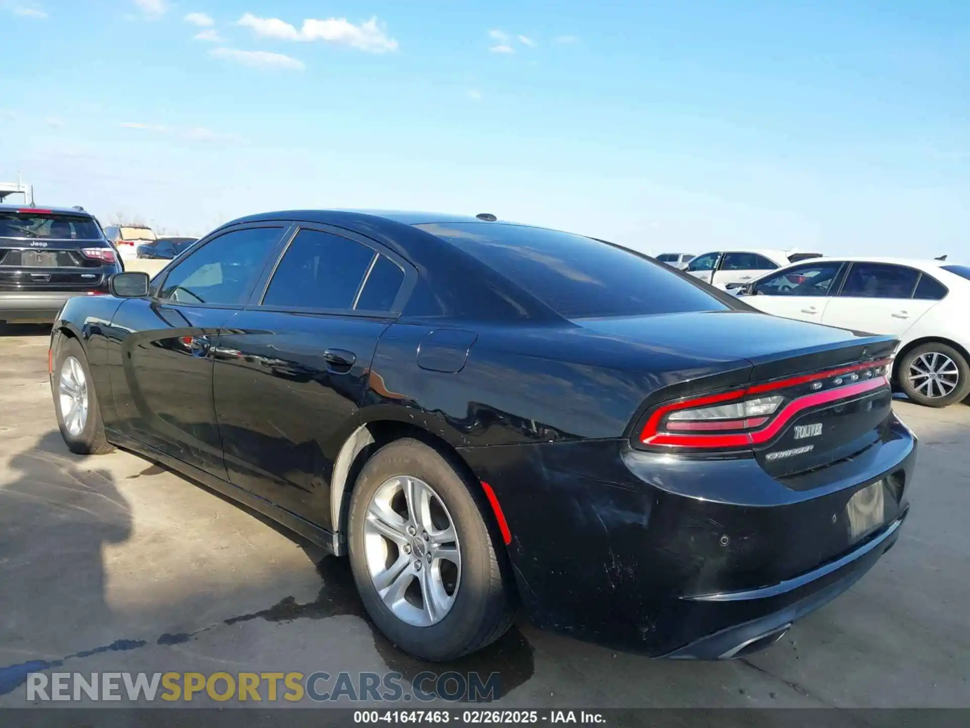 3 Photograph of a damaged car 2C3CDXBGXKH691965 DODGE CHARGER 2019