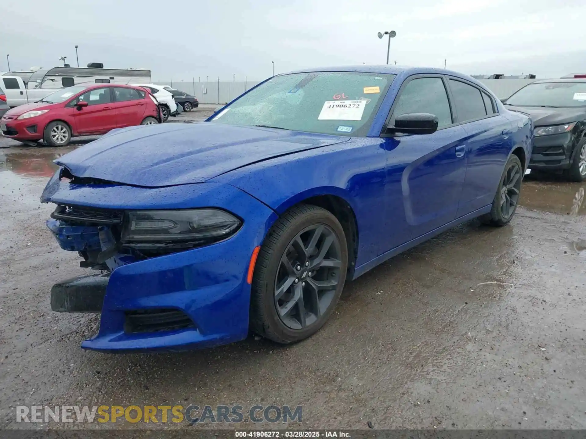 2 Photograph of a damaged car 2C3CDXBGXKH748729 DODGE CHARGER 2019