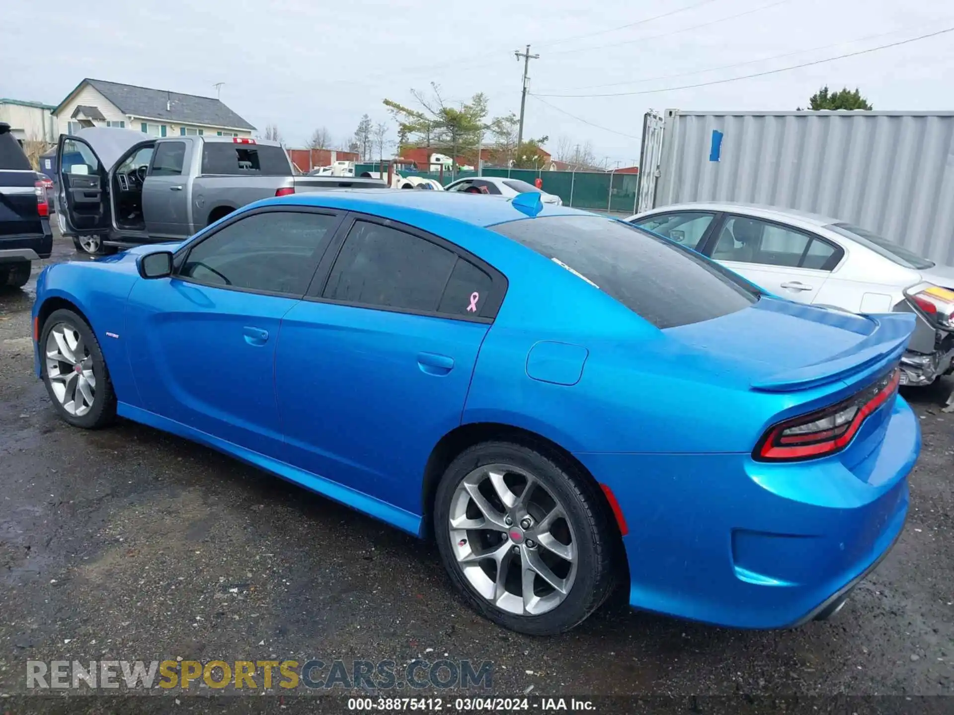 3 Photograph of a damaged car 2C3CDXCT0KH730123 DODGE CHARGER 2019