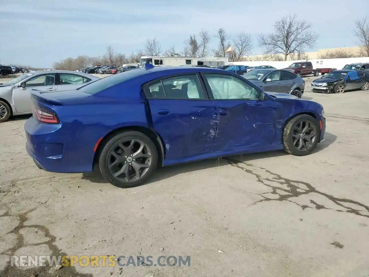 3 fotografías del automóvil dañado 2C3CDXCT0KH757273 DODGE CHARGER 2019