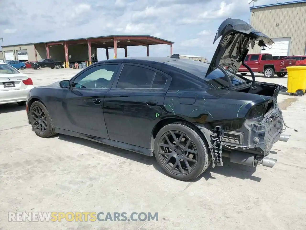 2 Photograph of a damaged car 2C3CDXCT1KH569250 DODGE CHARGER 2019