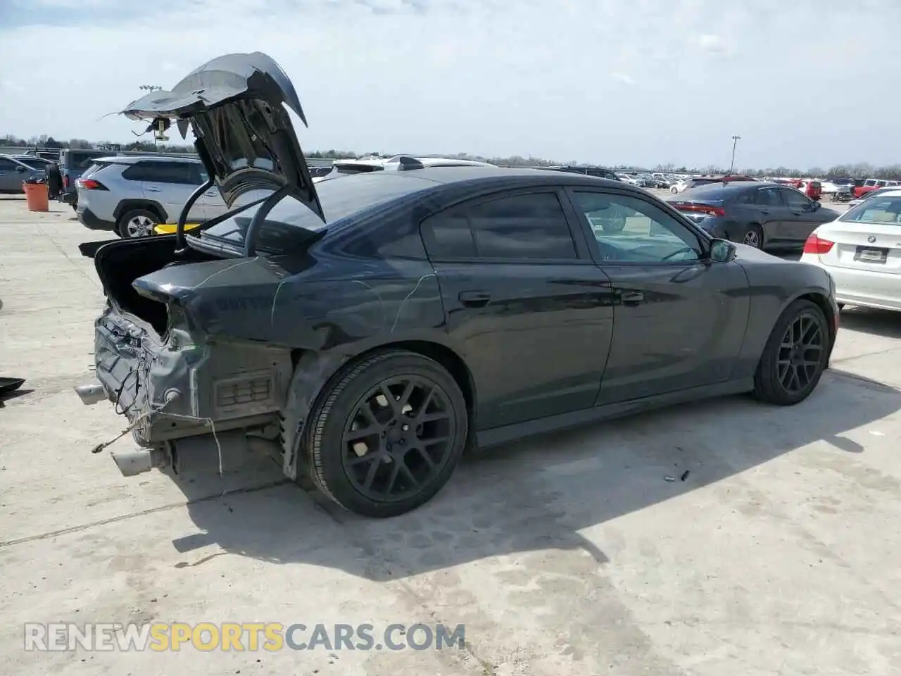 3 Photograph of a damaged car 2C3CDXCT1KH569250 DODGE CHARGER 2019