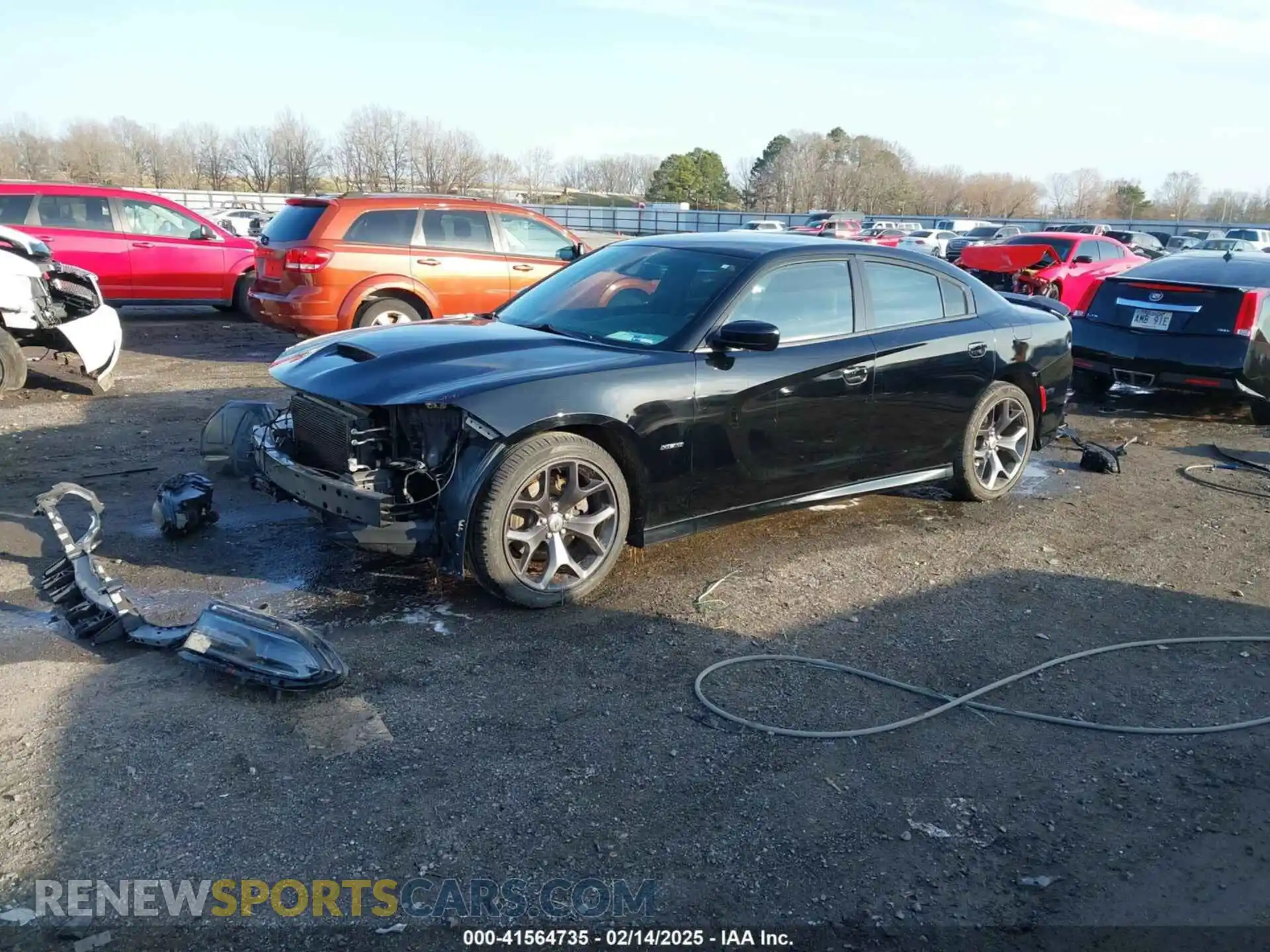 2 Фотография поврежденного автомобиля 2C3CDXCT2KH526813 DODGE CHARGER 2019