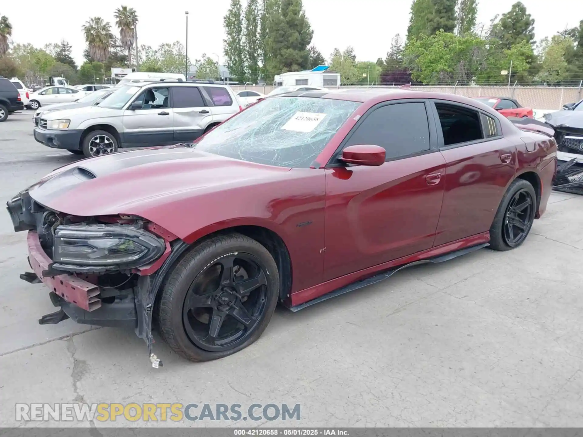2 Photograph of a damaged car 2C3CDXCT2KH749207 DODGE CHARGER 2019