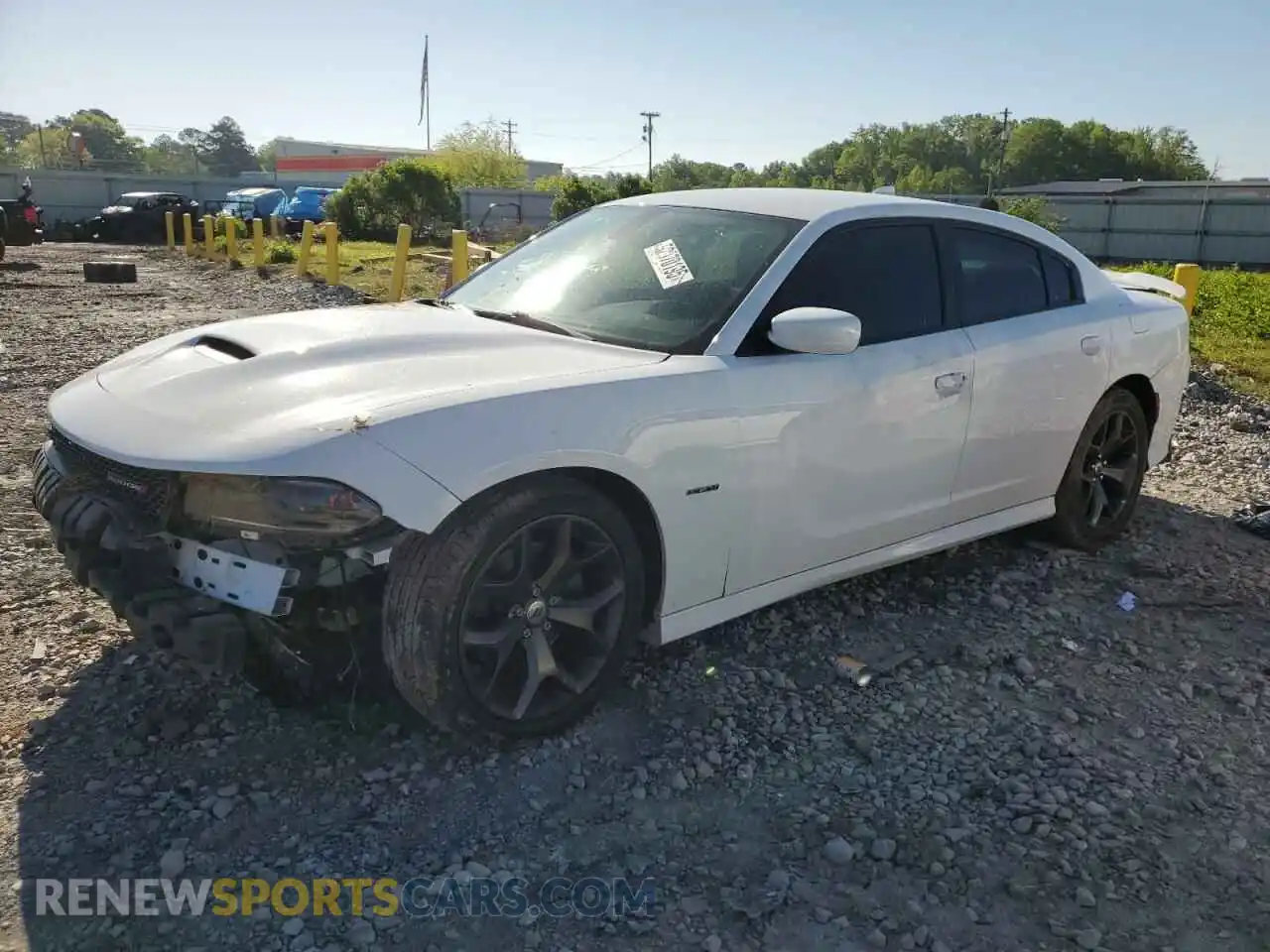 1 Photograph of a damaged car 2C3CDXCT2KH756111 DODGE CHARGER 2019