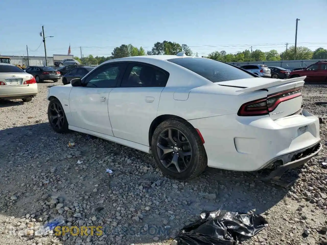 2 Photograph of a damaged car 2C3CDXCT2KH756111 DODGE CHARGER 2019