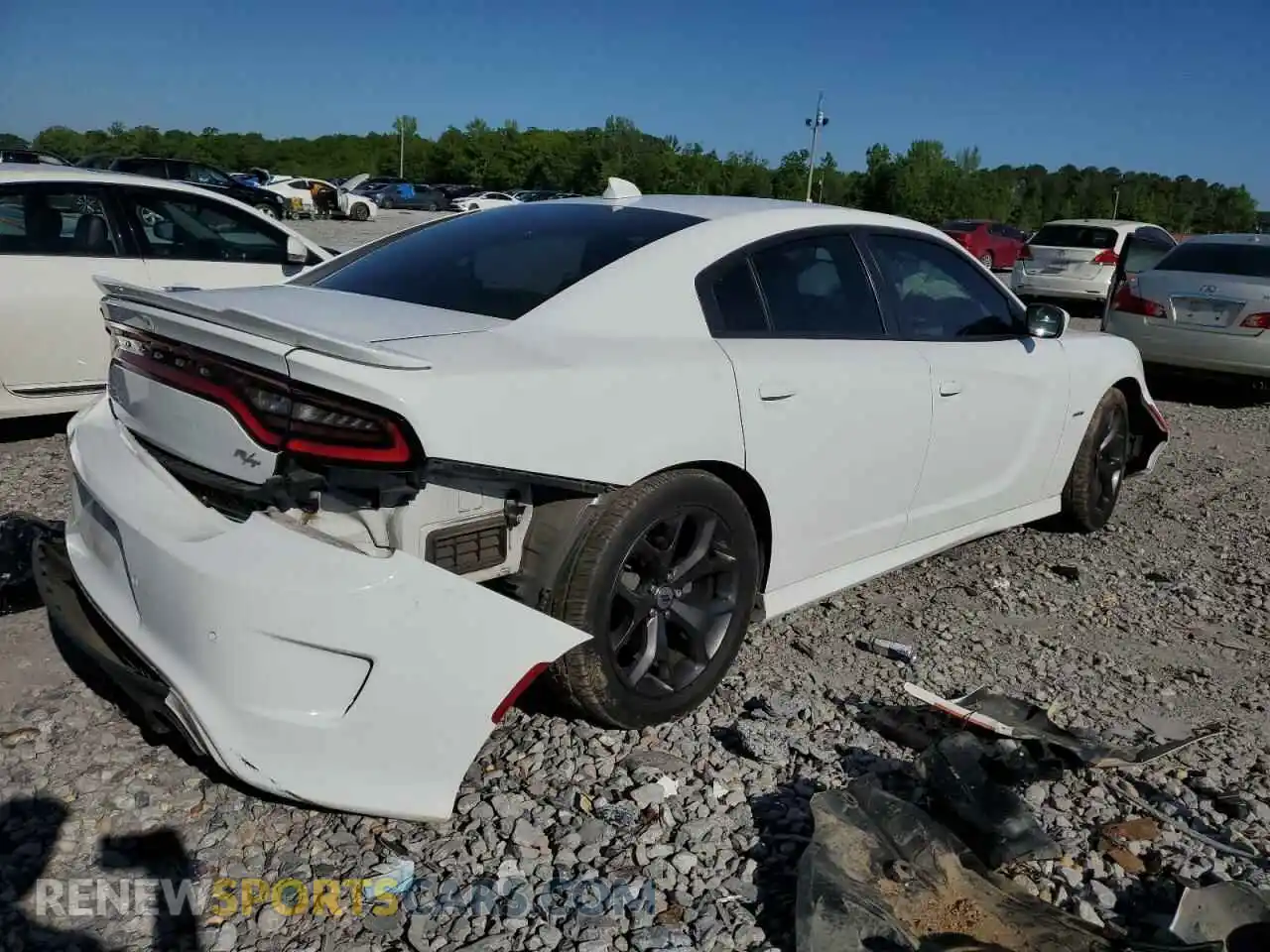 3 Photograph of a damaged car 2C3CDXCT2KH756111 DODGE CHARGER 2019