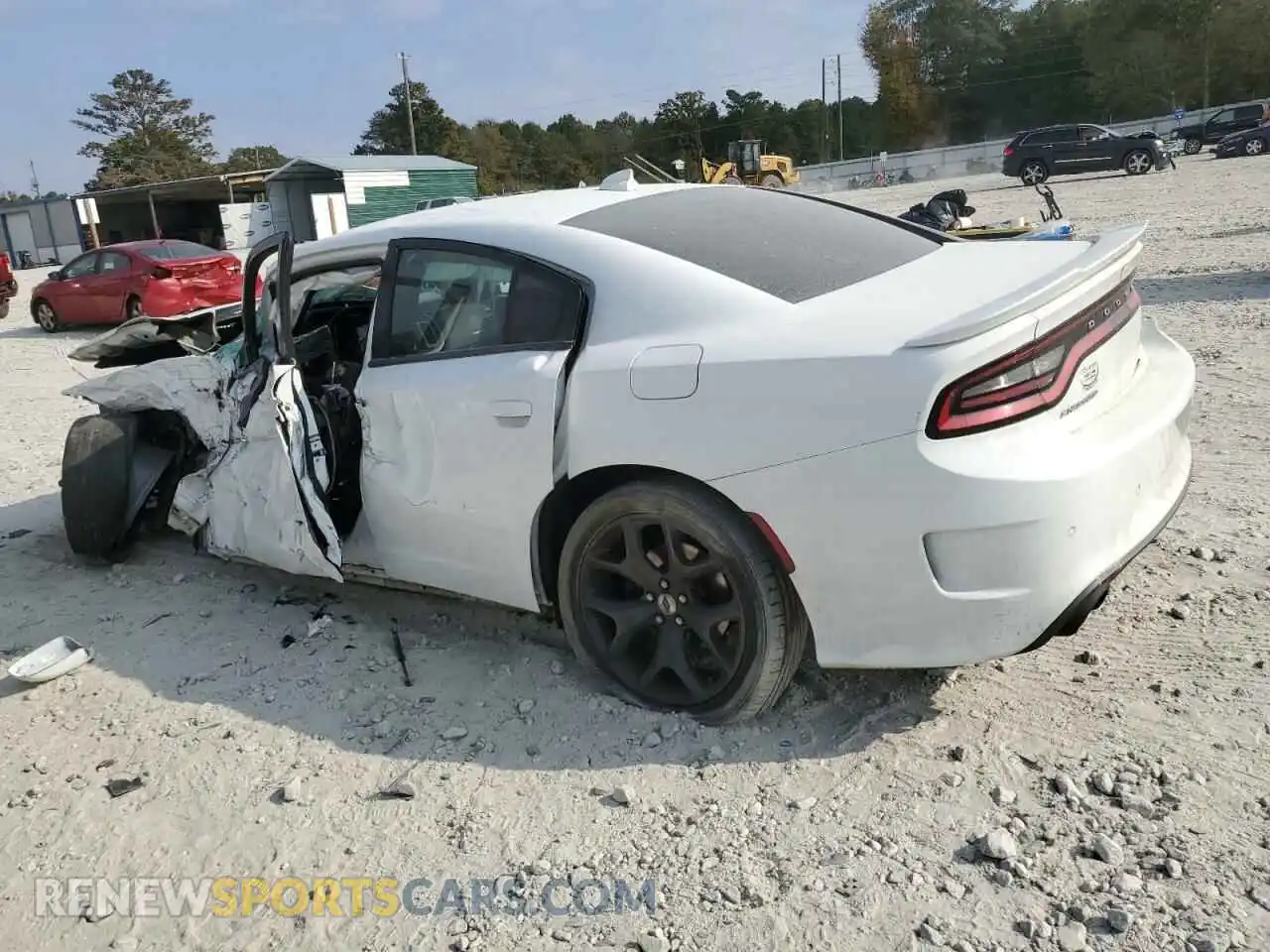 2 Photograph of a damaged car 2C3CDXCT3KH526920 DODGE CHARGER 2019