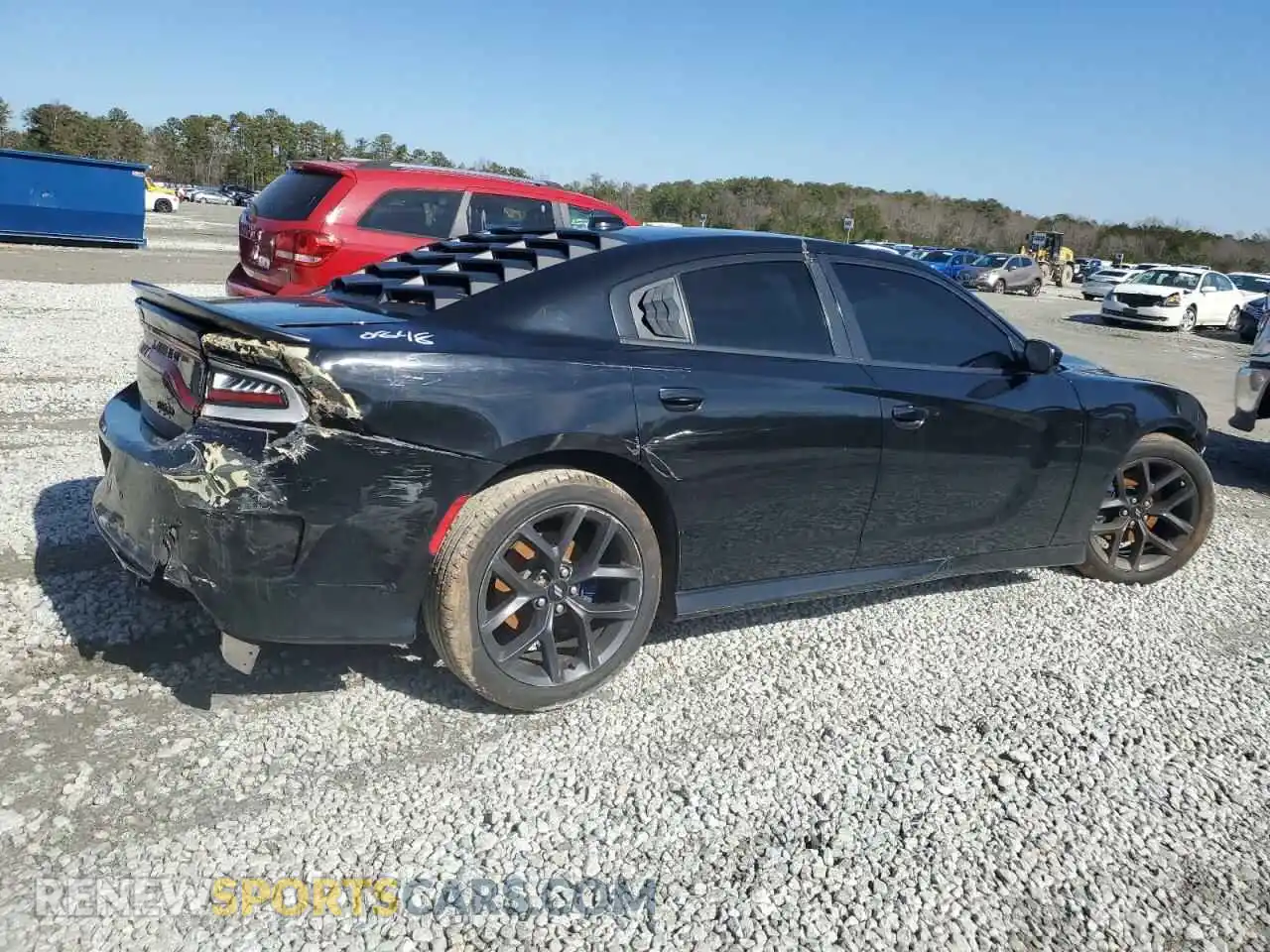 3 Photograph of a damaged car 2C3CDXCT3KH540848 DODGE CHARGER 2019