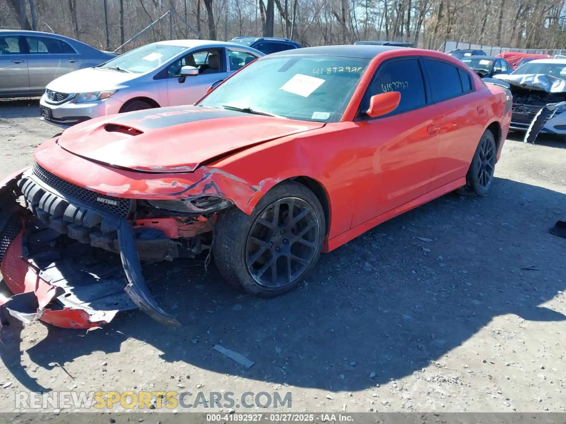 2 Photograph of a damaged car 2C3CDXCT3KH653652 DODGE CHARGER 2019
