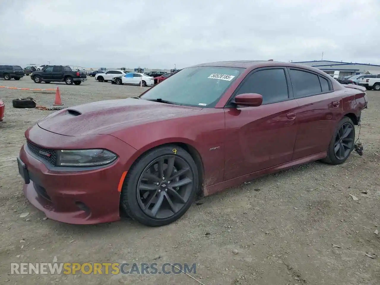 1 Photograph of a damaged car 2C3CDXCT3KH674470 DODGE CHARGER 2019
