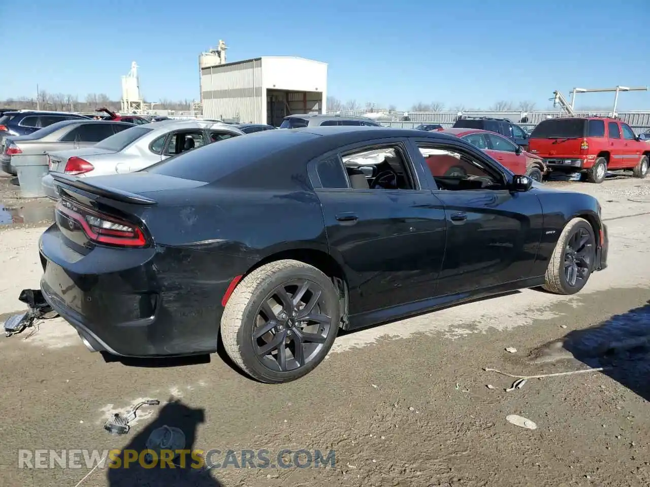 3 Photograph of a damaged car 2C3CDXCT3KH736174 DODGE CHARGER 2019