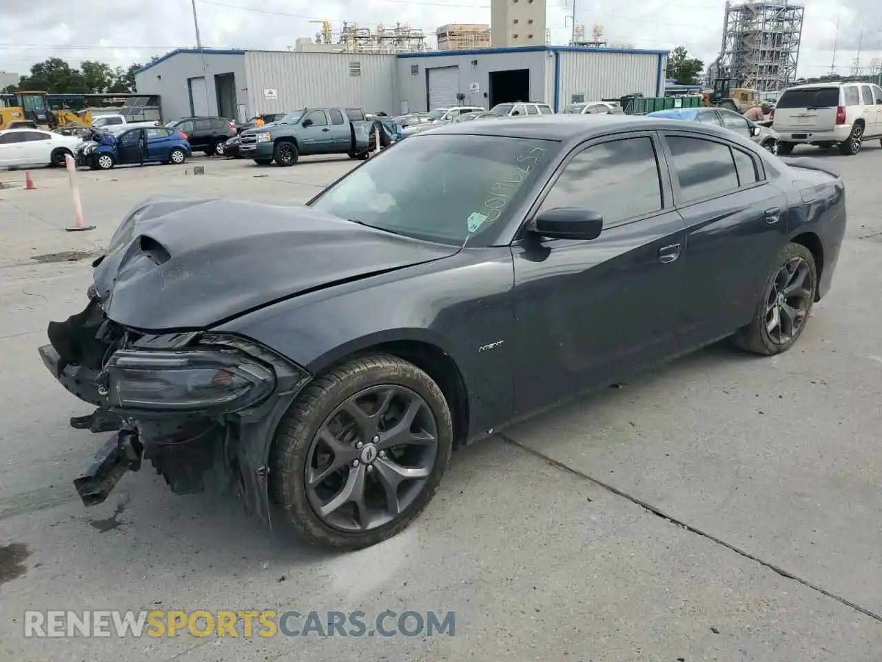 1 Фотография поврежденного автомобиля 2C3CDXCT4KH552765 DODGE CHARGER 2019