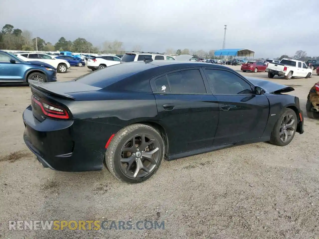 3 Photograph of a damaged car 2C3CDXCT5KH742915 DODGE CHARGER 2019