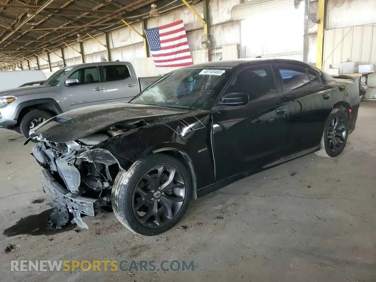 1 Photograph of a damaged car 2C3CDXCT6KH526362 DODGE CHARGER 2019