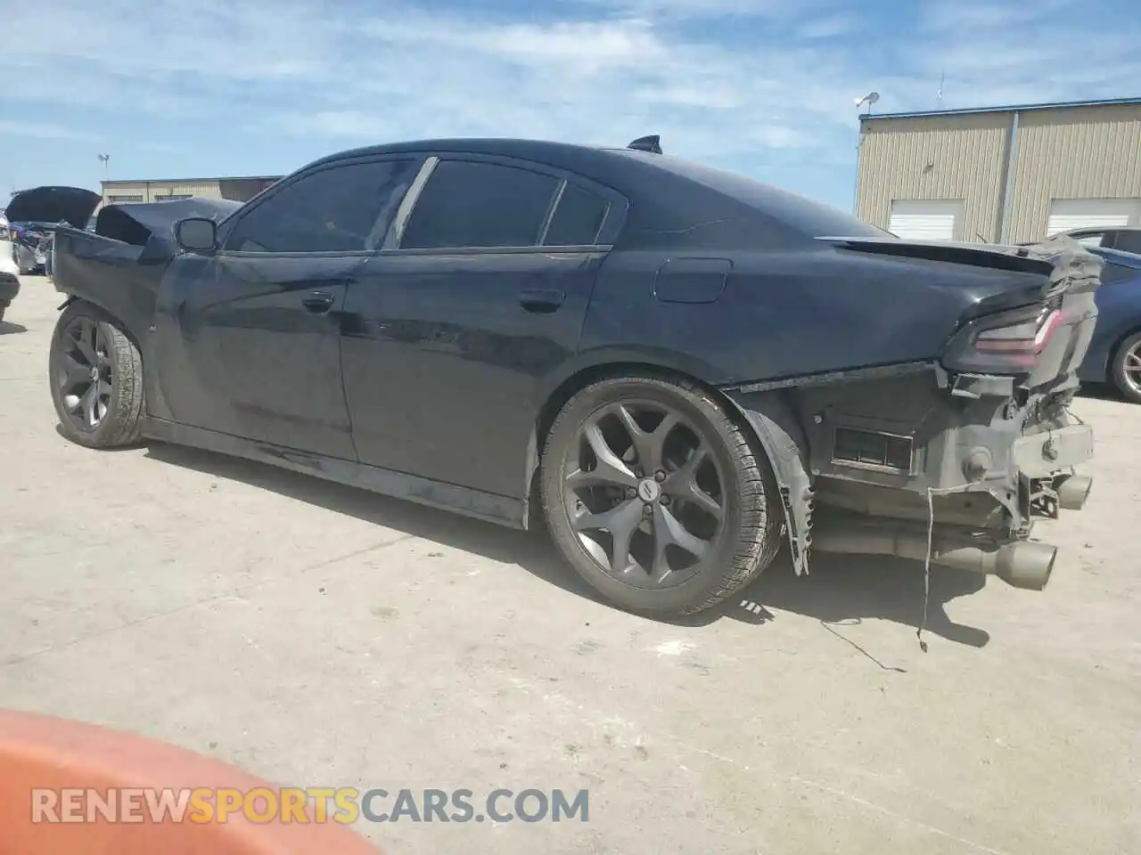 2 Photograph of a damaged car 2C3CDXCT6KH552606 DODGE CHARGER 2019