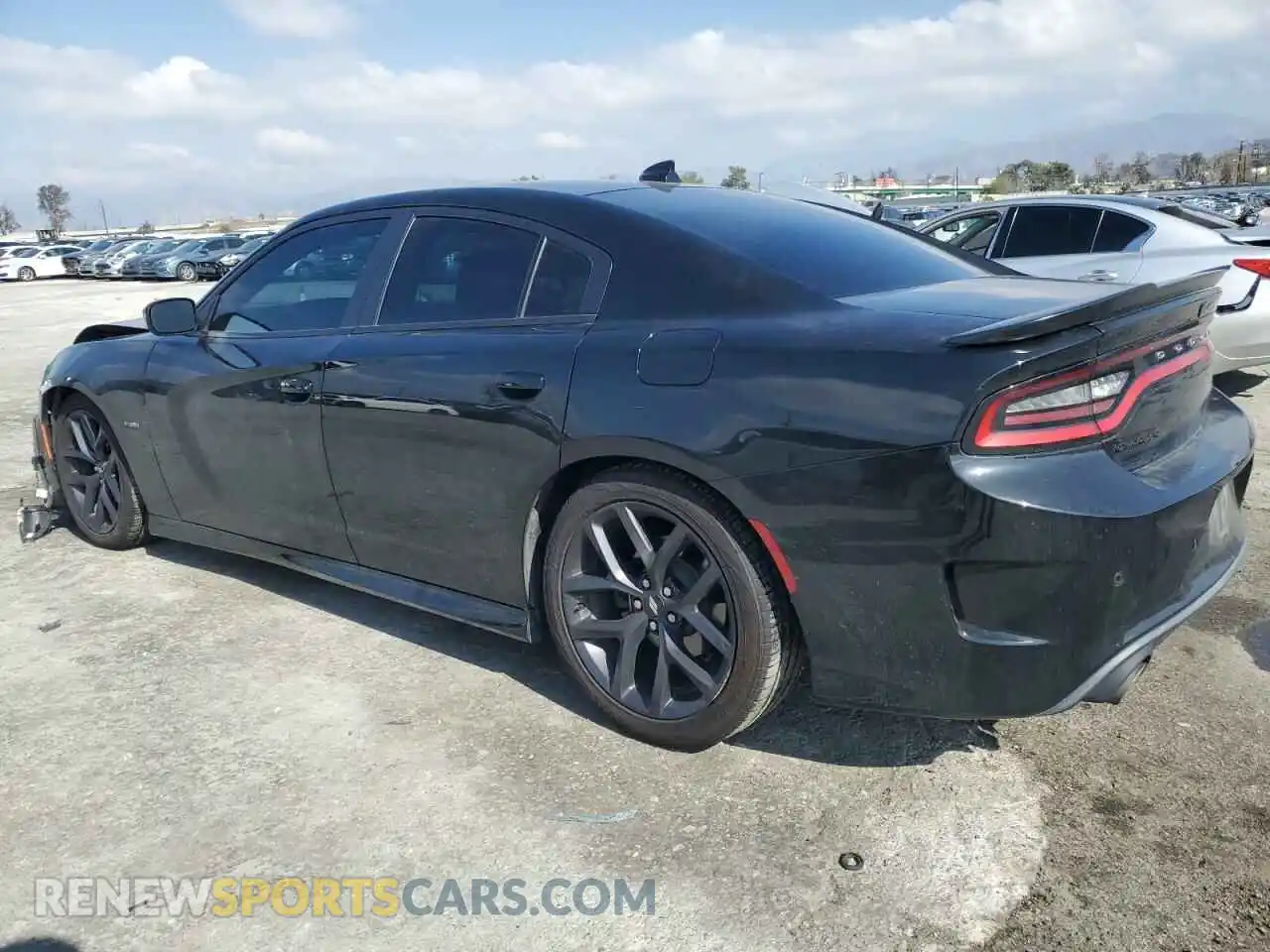 2 Photograph of a damaged car 2C3CDXCT6KH736203 DODGE CHARGER 2019