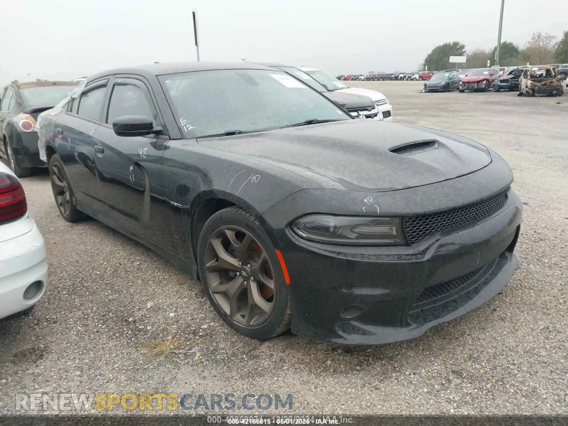 1 Photograph of a damaged car 2C3CDXCT6KH737142 DODGE CHARGER 2019