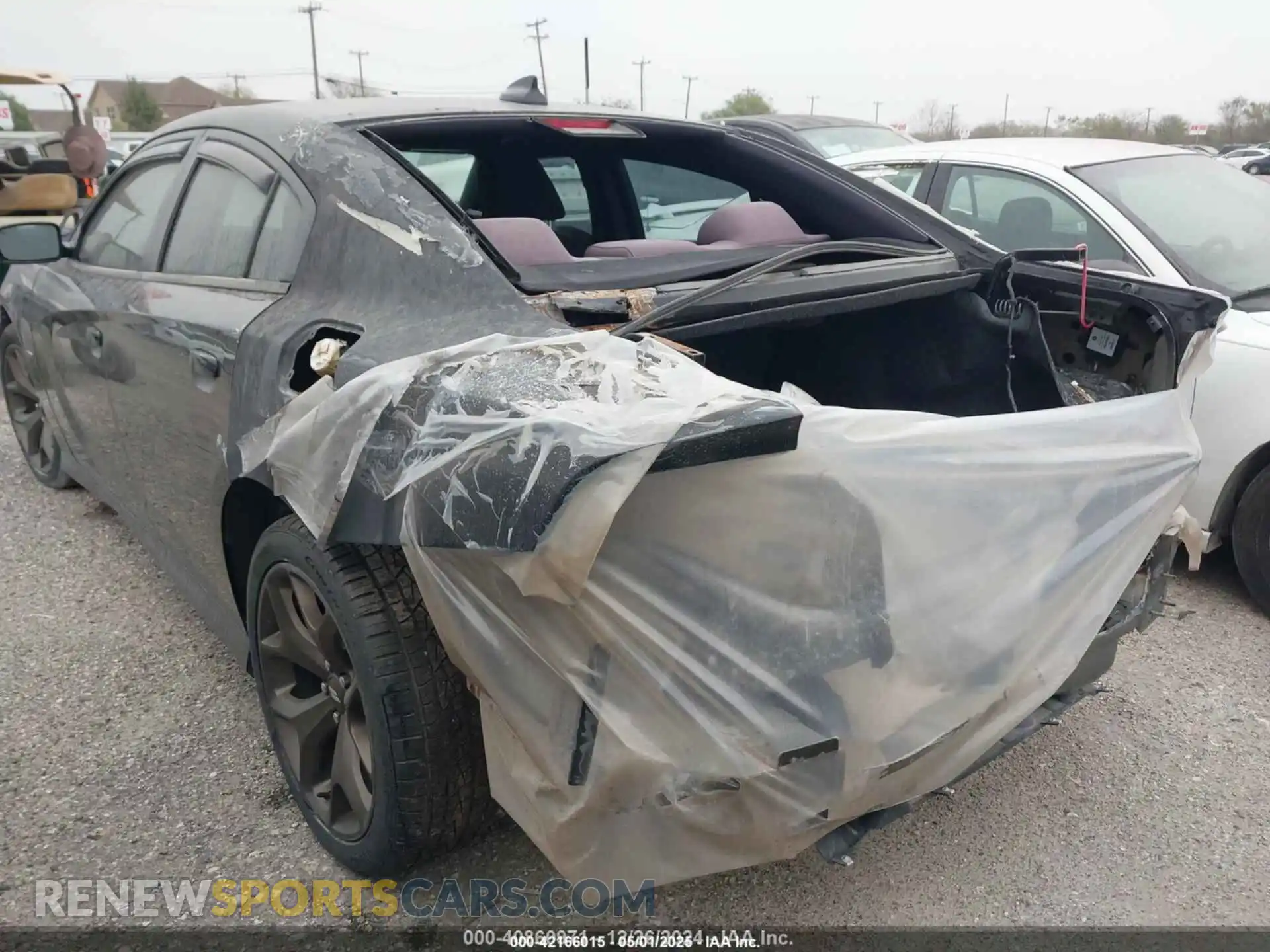 3 Photograph of a damaged car 2C3CDXCT6KH737142 DODGE CHARGER 2019