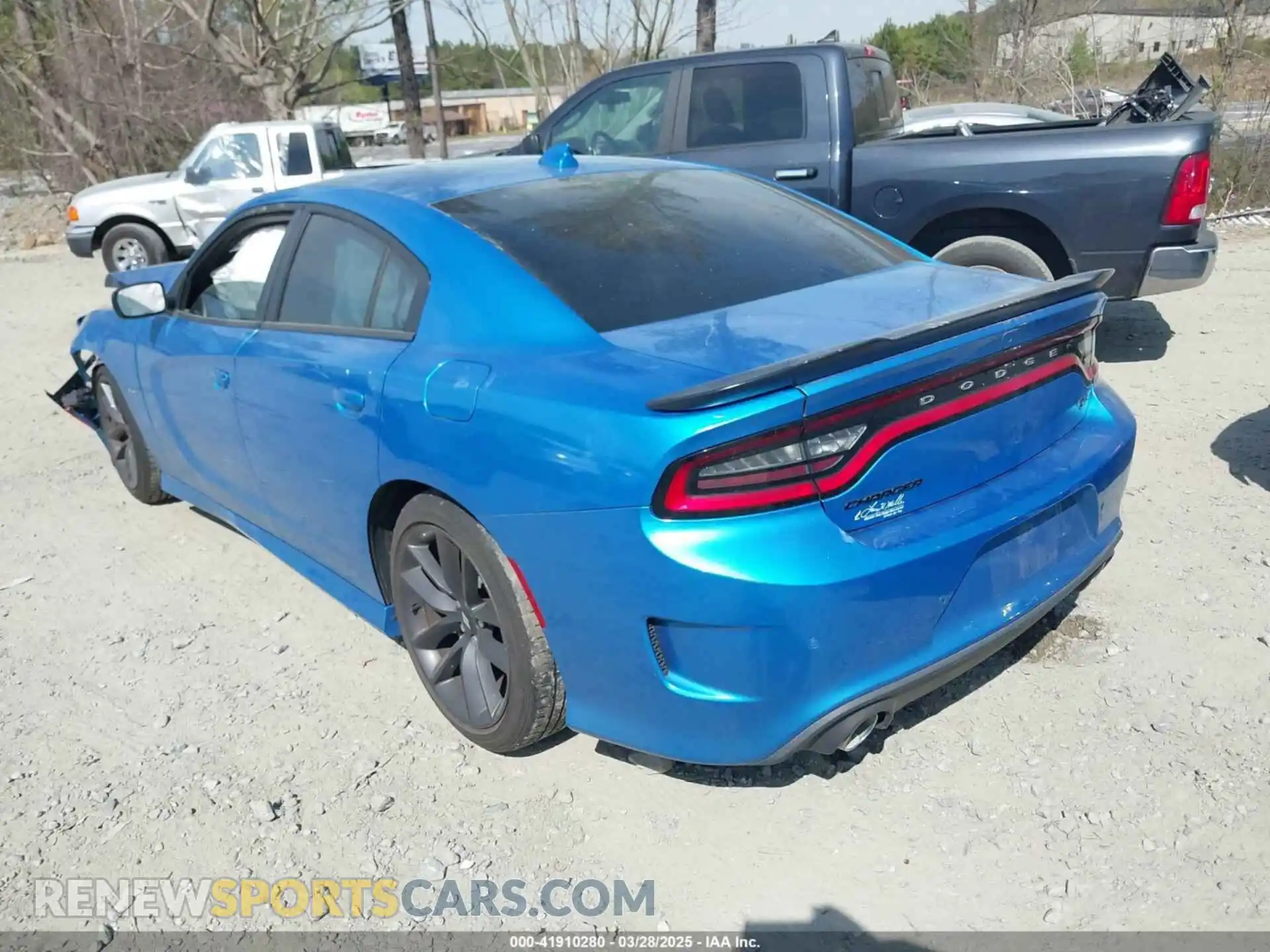 3 Photograph of a damaged car 2C3CDXCT7KH581533 DODGE CHARGER 2019