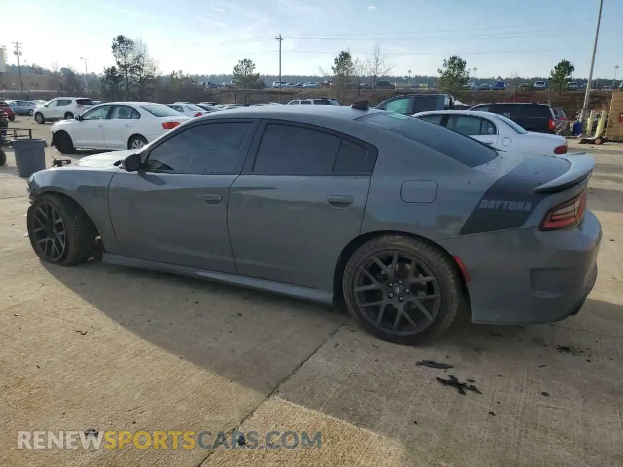 2 Photograph of a damaged car 2C3CDXCT8KH588555 DODGE CHARGER 2019