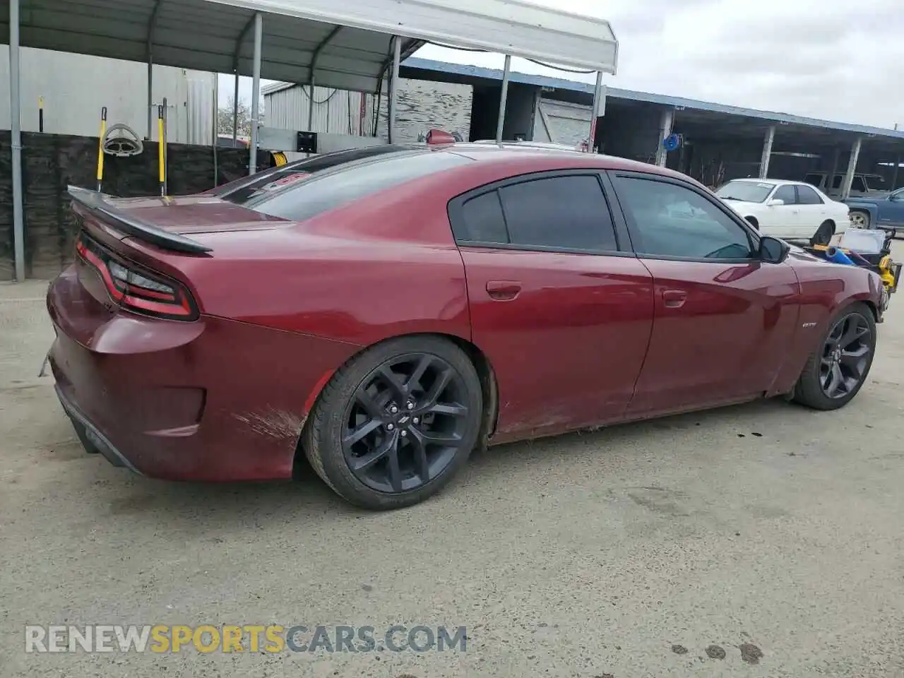 3 Photograph of a damaged car 2C3CDXCT8KH652755 DODGE CHARGER 2019