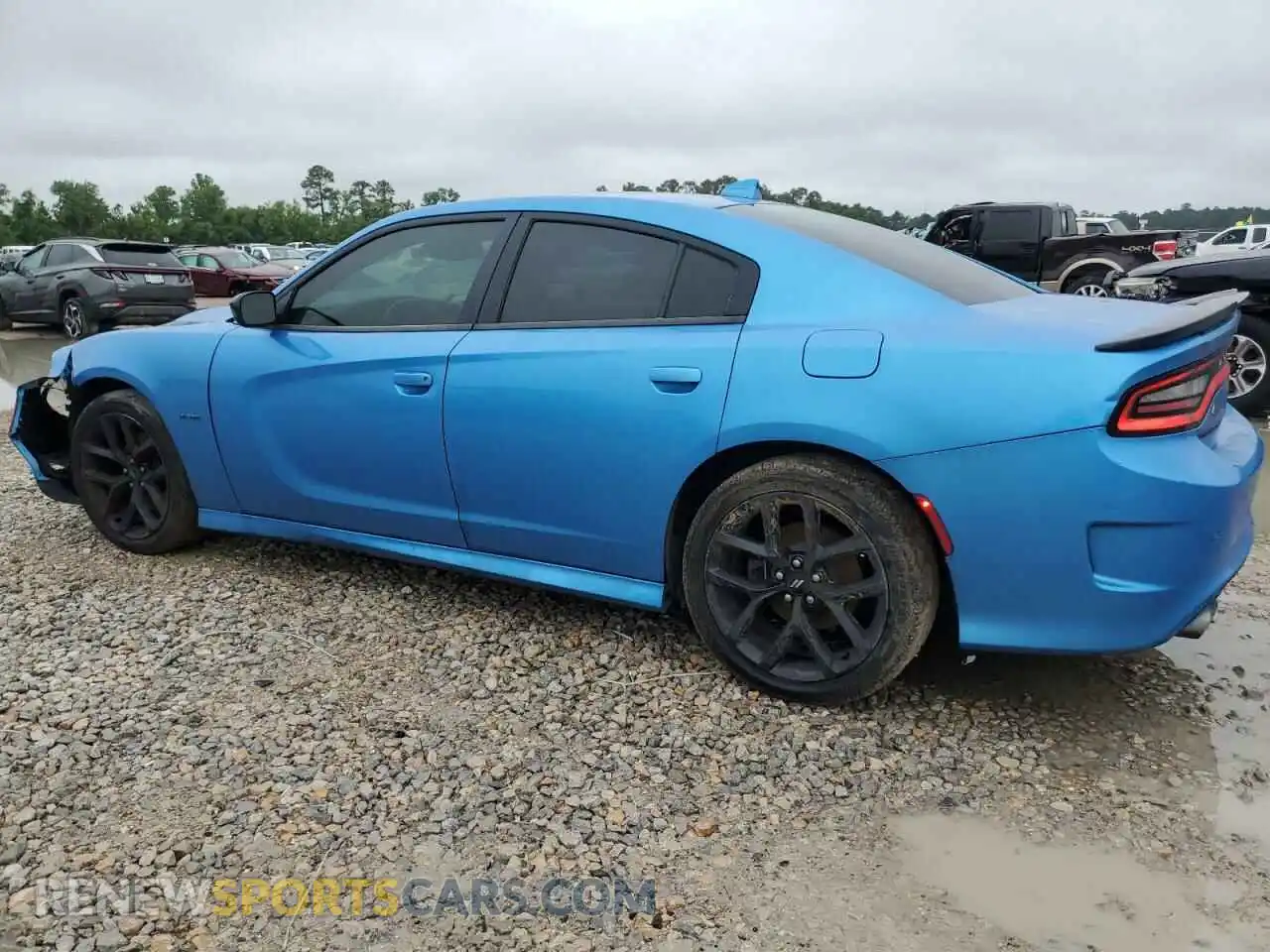 2 Photograph of a damaged car 2C3CDXCT8KH726420 DODGE CHARGER 2019